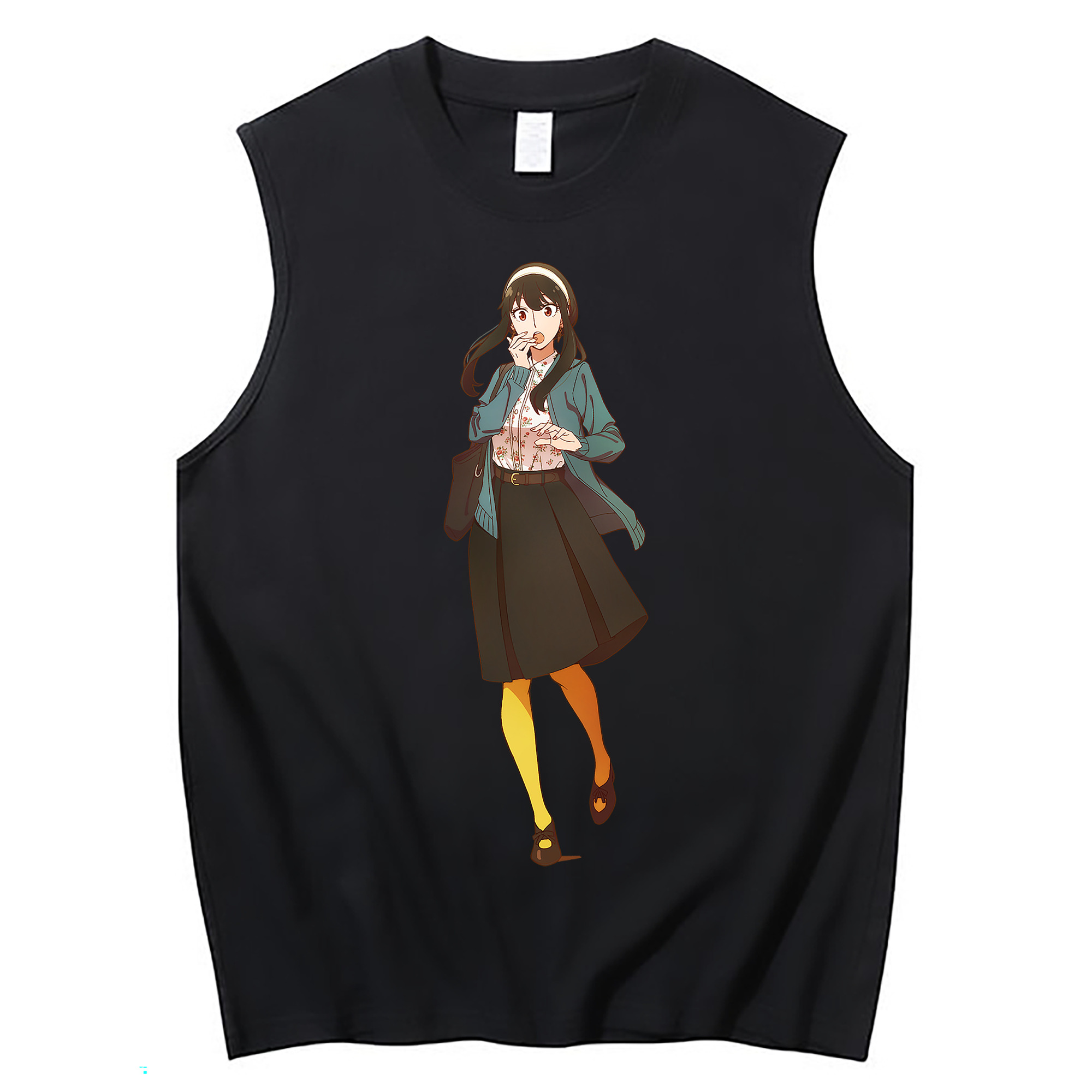 （画像用） SPY×FAMILY间谍家家酒 コットン100％タンクトップ（フロントプリント）