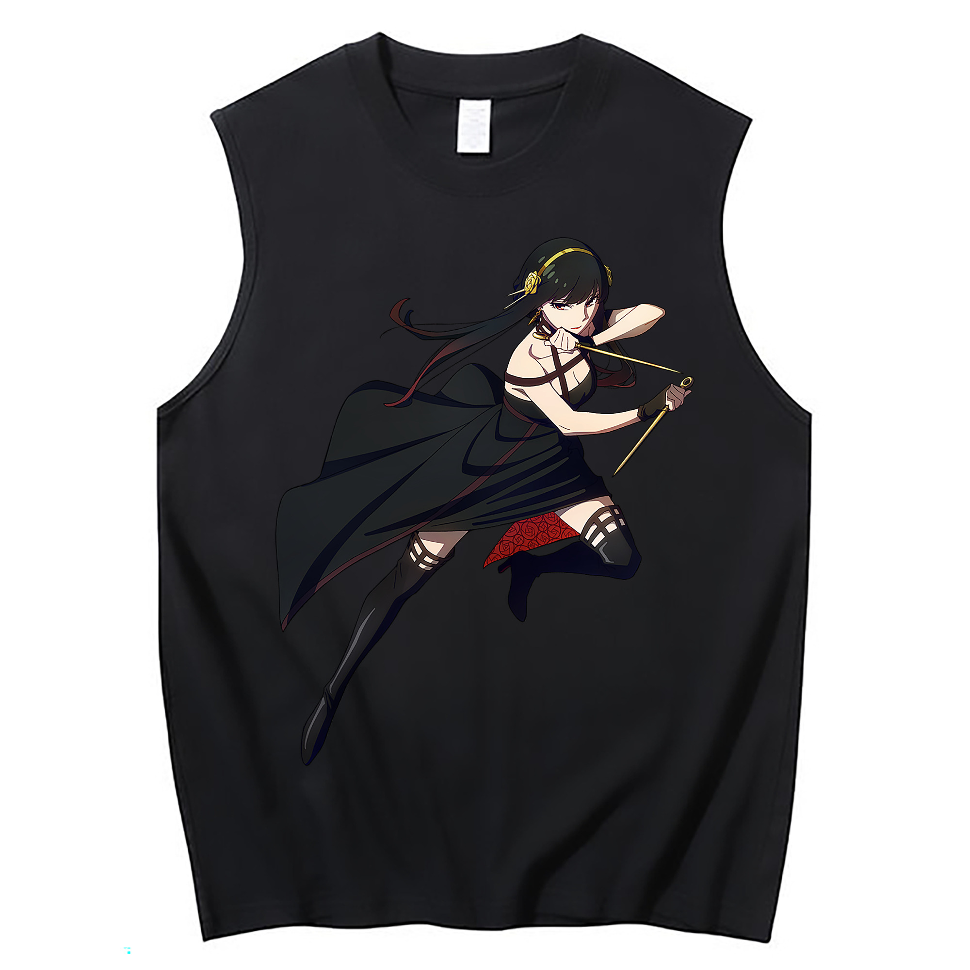 （画像用） SPY×FAMILY间谍家家酒 コットン100％タンクトップ（フロントプリント）