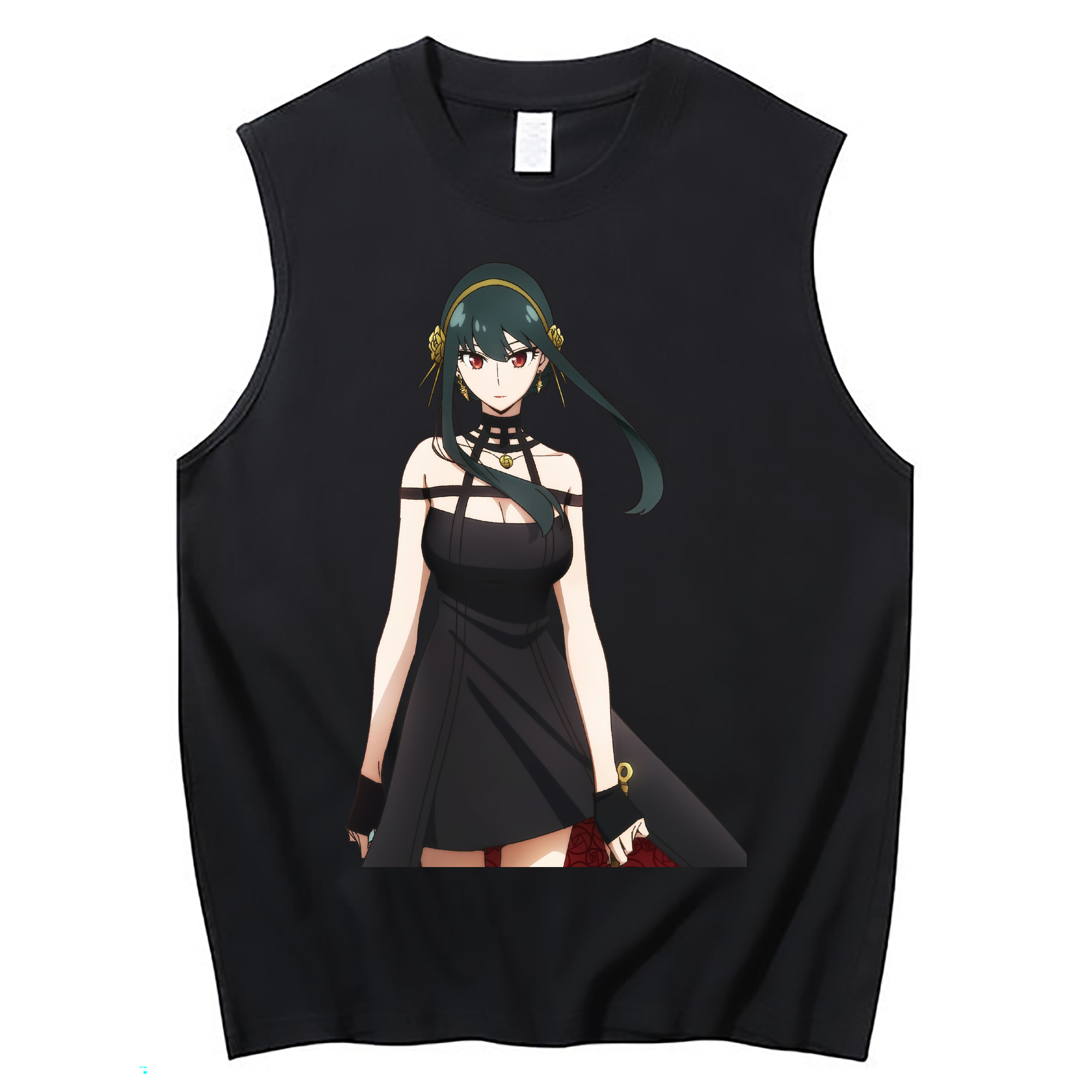 （画像用） SPY×FAMILY间谍家家酒 コットン100％タンクトップ（フロントプリント）