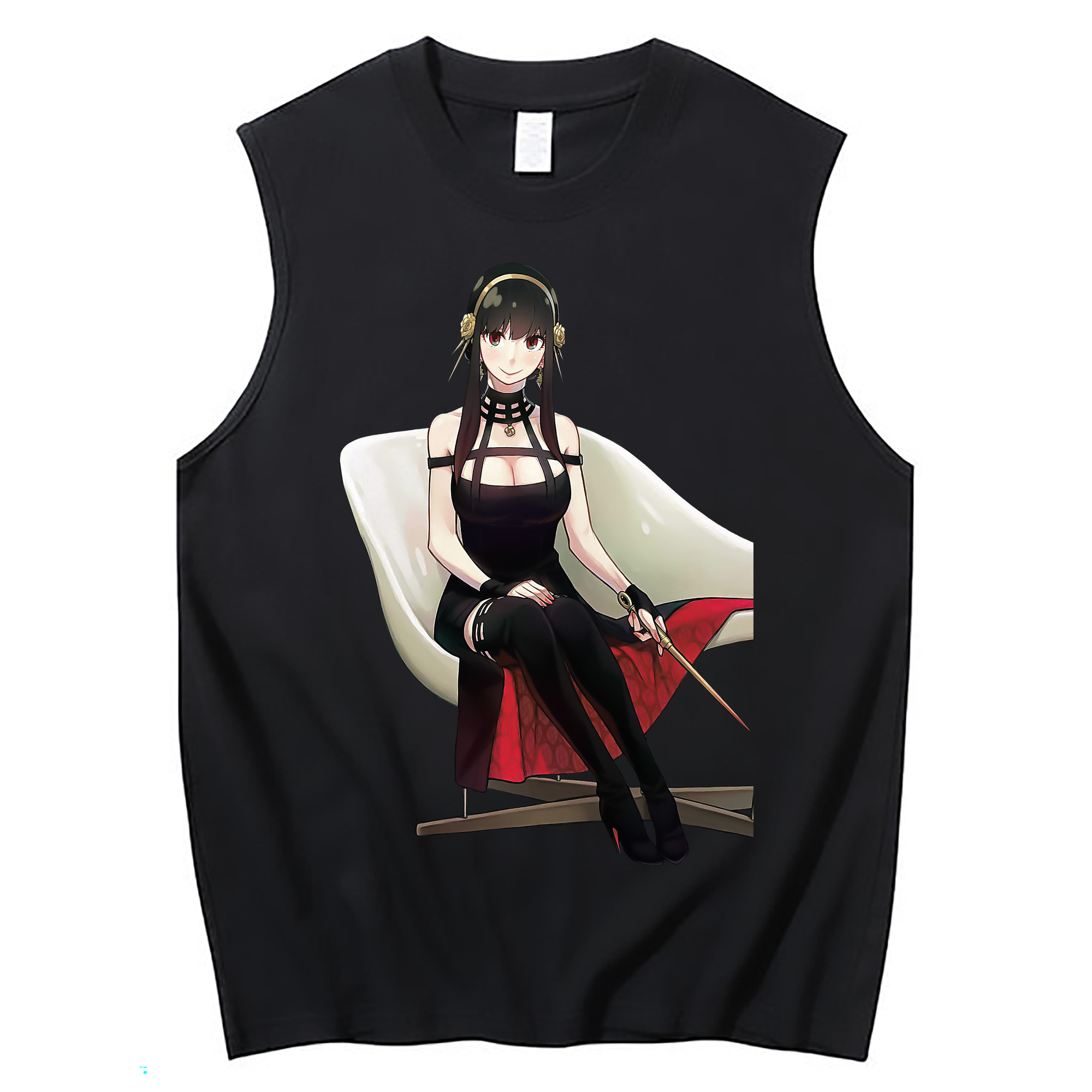 （画像用） SPY×FAMILY间谍家家酒 コットン100％タンクトップ（フロントプリント）