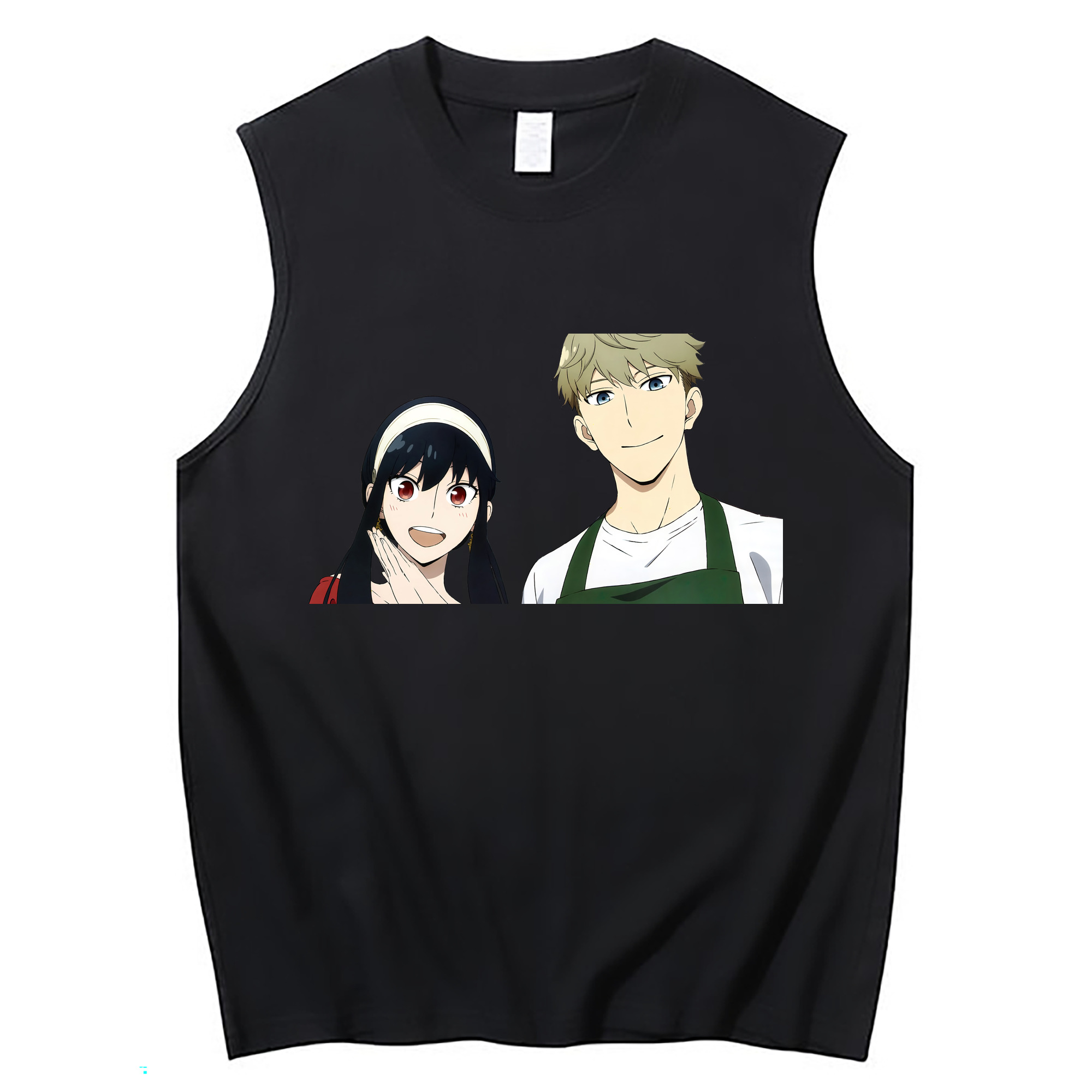 （画像用） SPY×FAMILY间谍家家酒 コットン100％タンクトップ（フロントプリント）