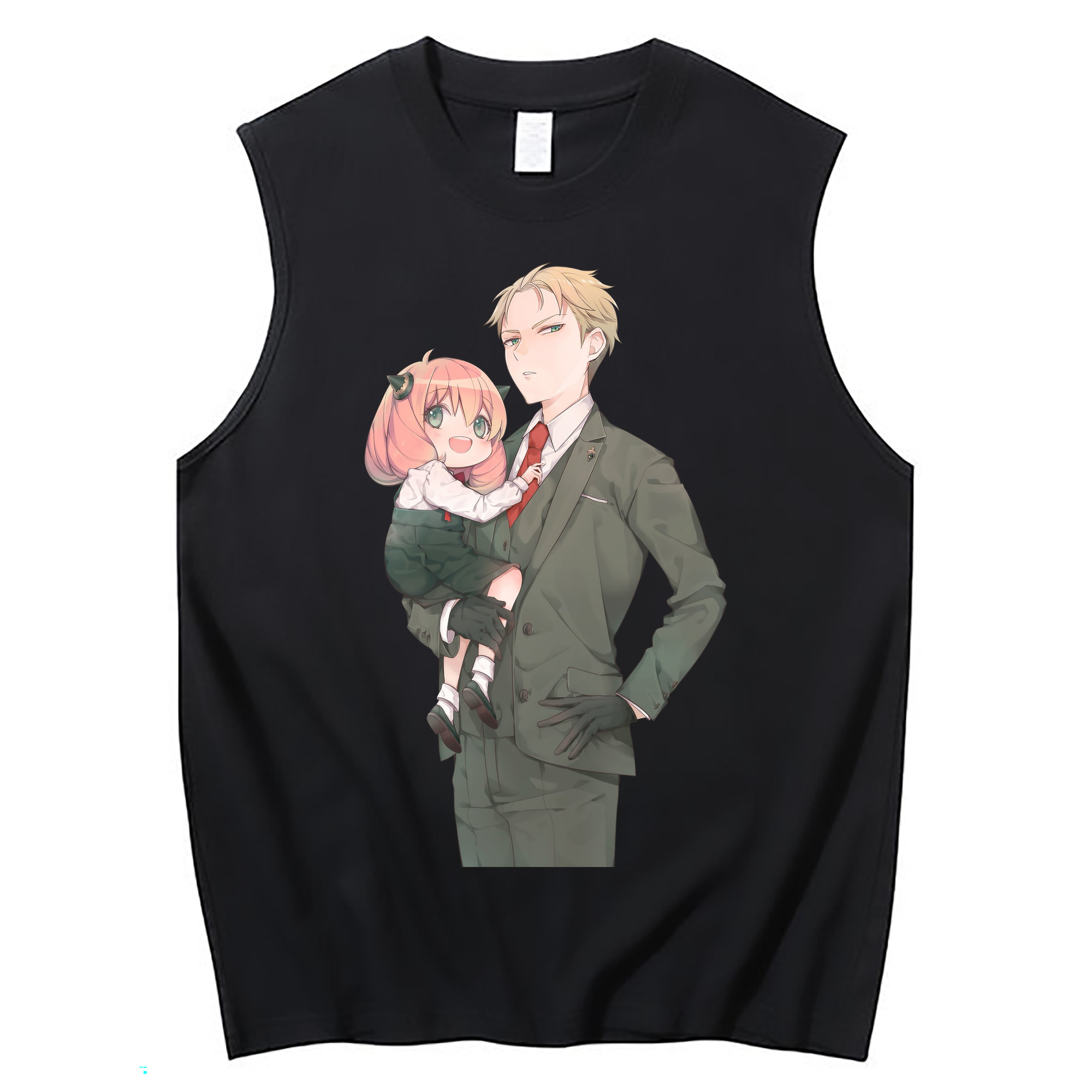 （画像用） SPY×FAMILY间谍家家酒 コットン100％タンクトップ（フロントプリント）