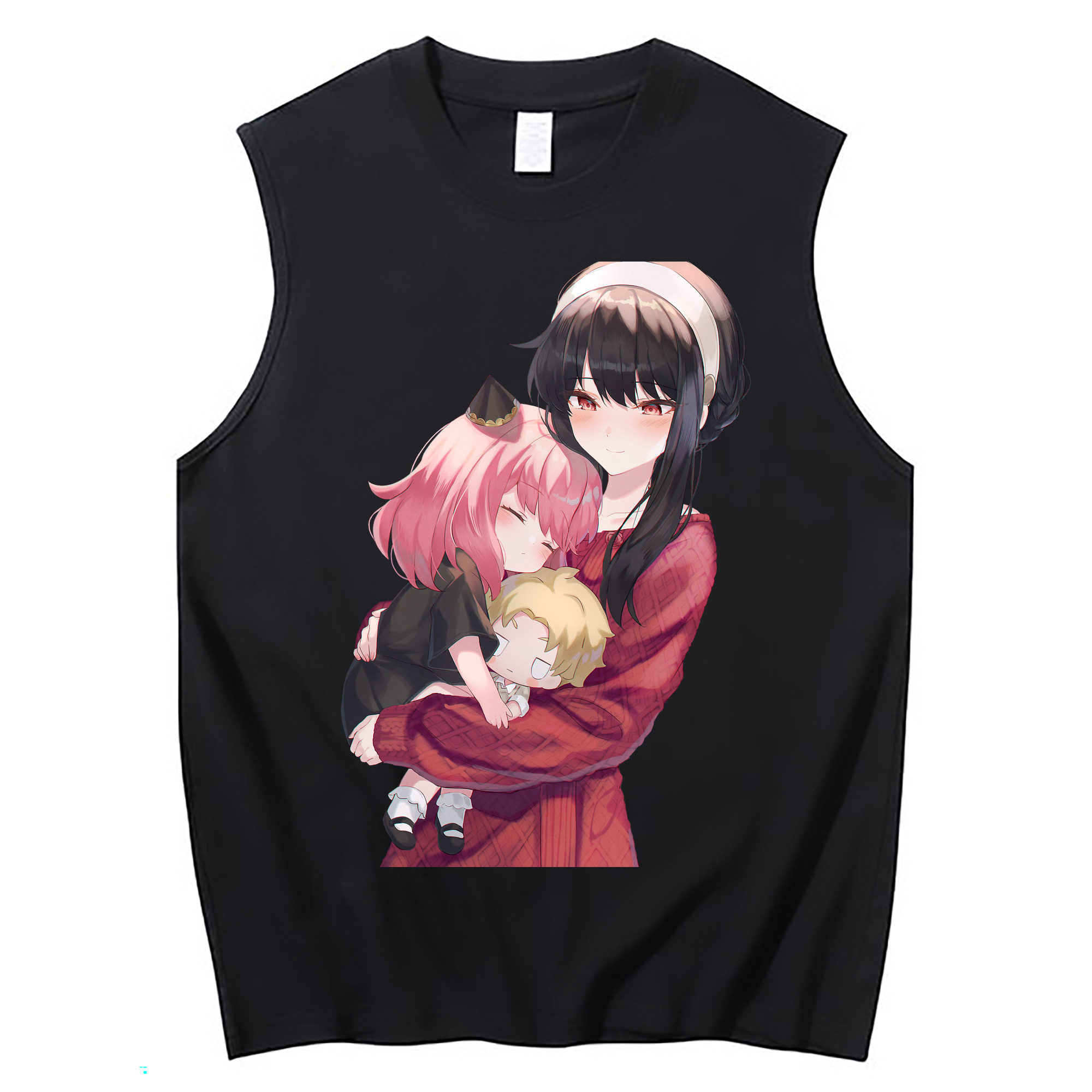 （画像用） SPY×FAMILY间谍家家酒 コットン100％タンクトップ（フロントプリント）