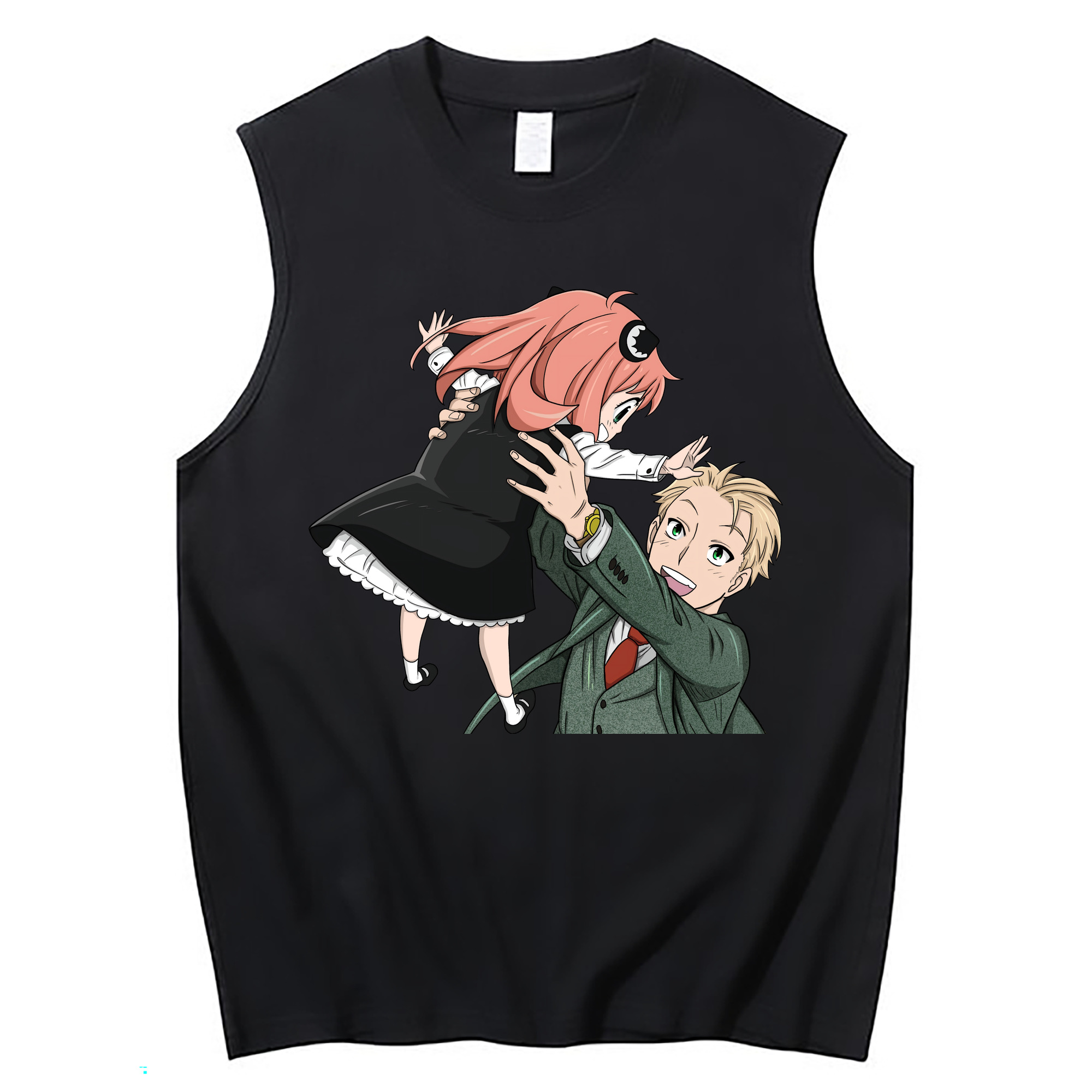 （画像用） SPY×FAMILY间谍家家酒 コットン100％タンクトップ（フロントプリント）