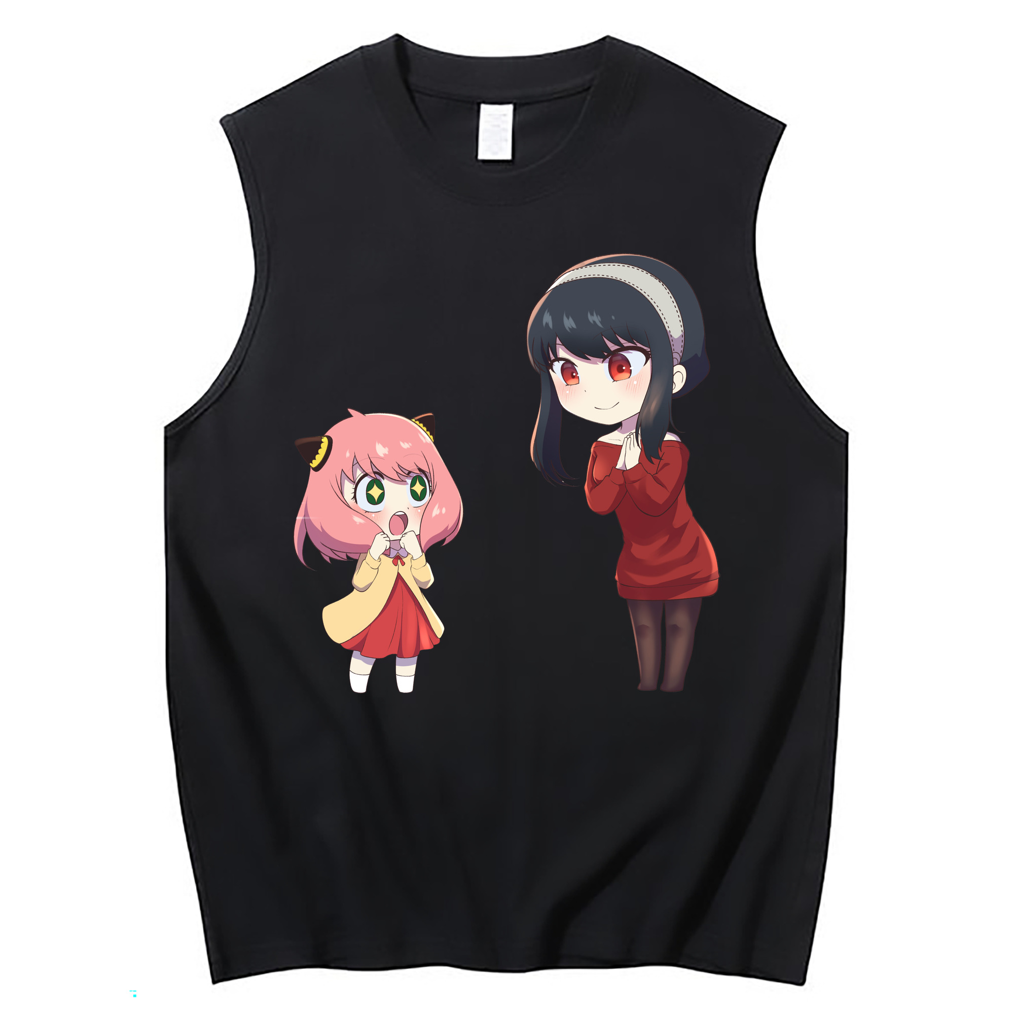 （画像用） SPY×FAMILY间谍家家酒 コットン100％タンクトップ（フロントプリント）