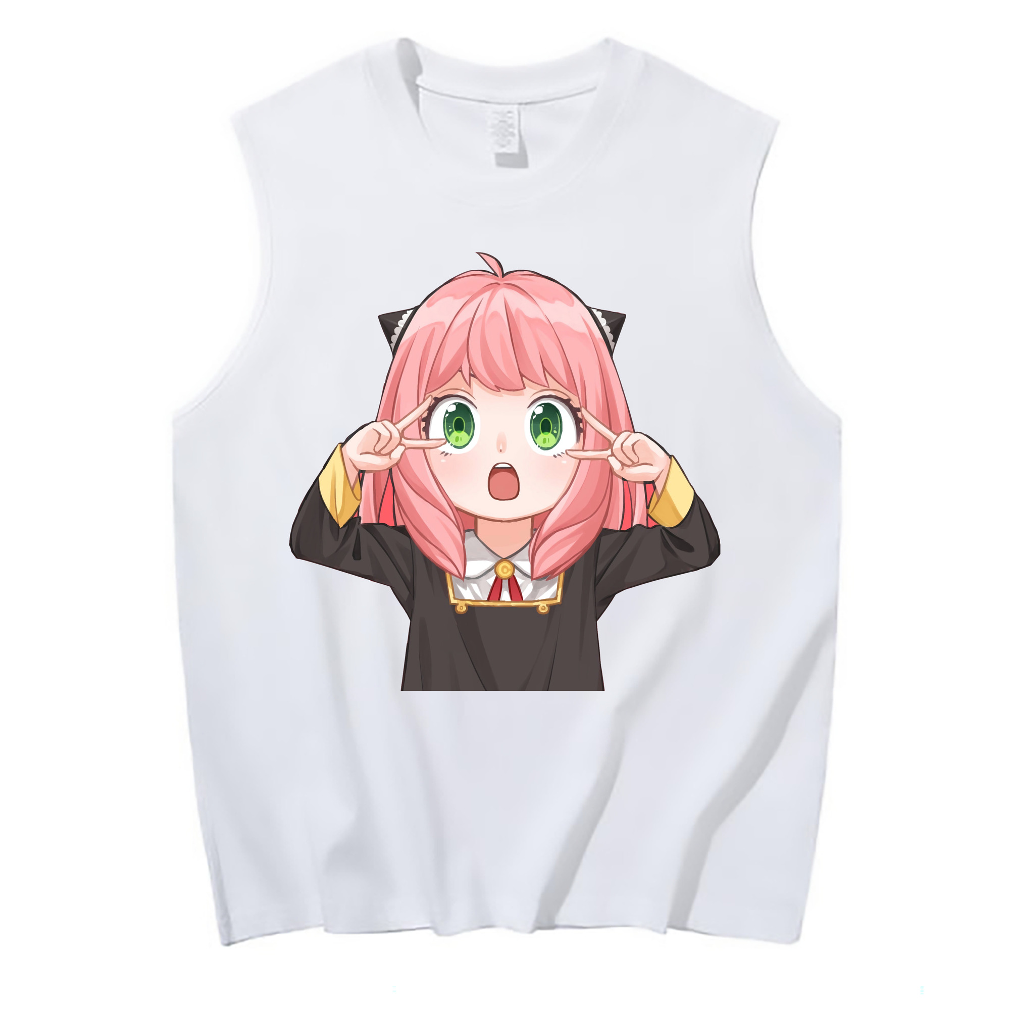 （画像用） SPY×FAMILY间谍家家酒 コットン100％タンクトップ（フロントプリント）