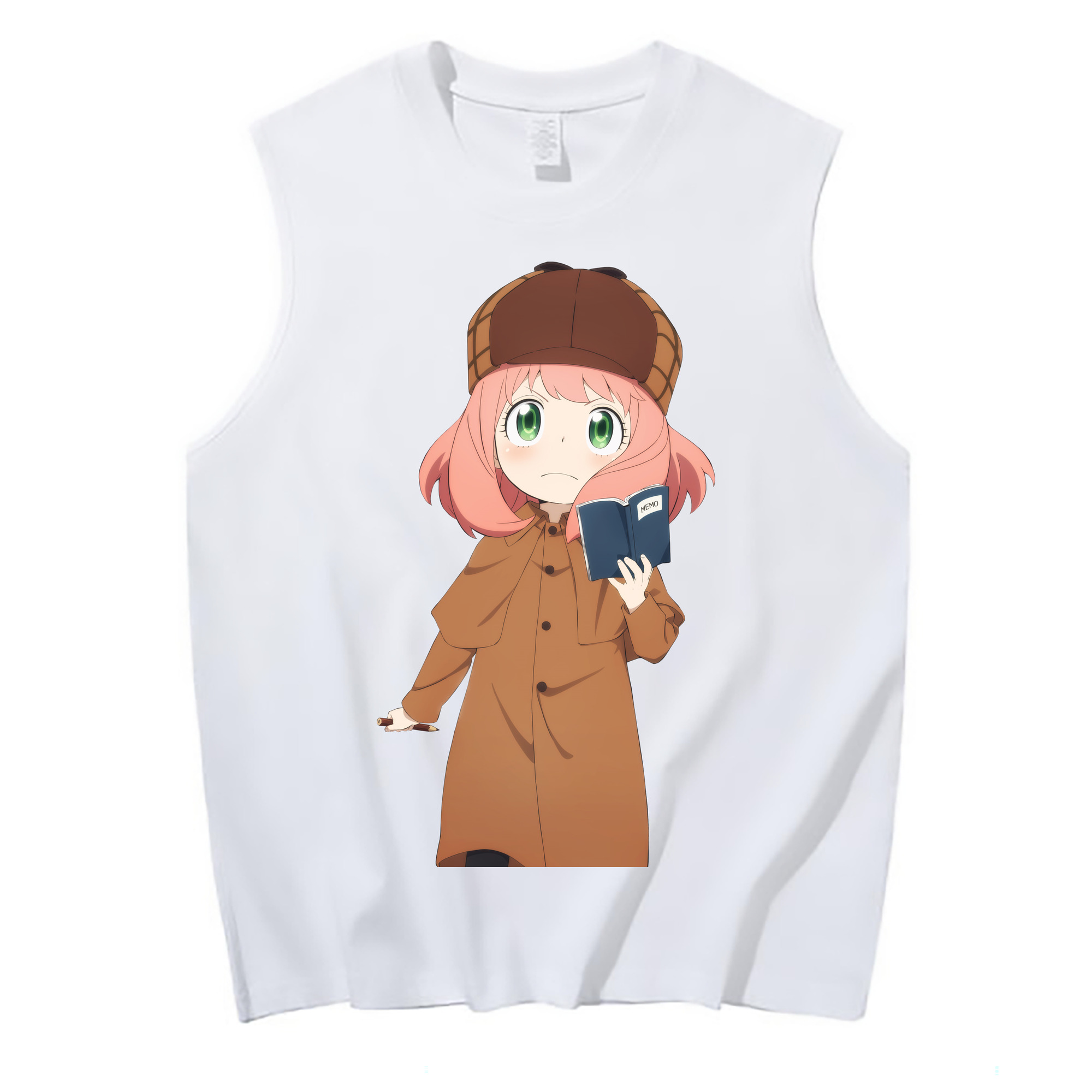 （画像用） SPY×FAMILY间谍家家酒 コットン100％タンクトップ（フロントプリント）