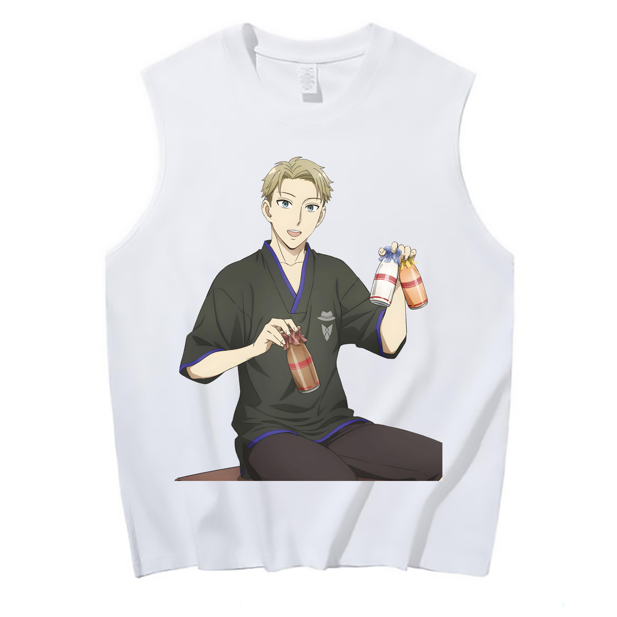 （画像用） SPY×FAMILY间谍家家酒 コットン100％タンクトップ（フロントプリント）