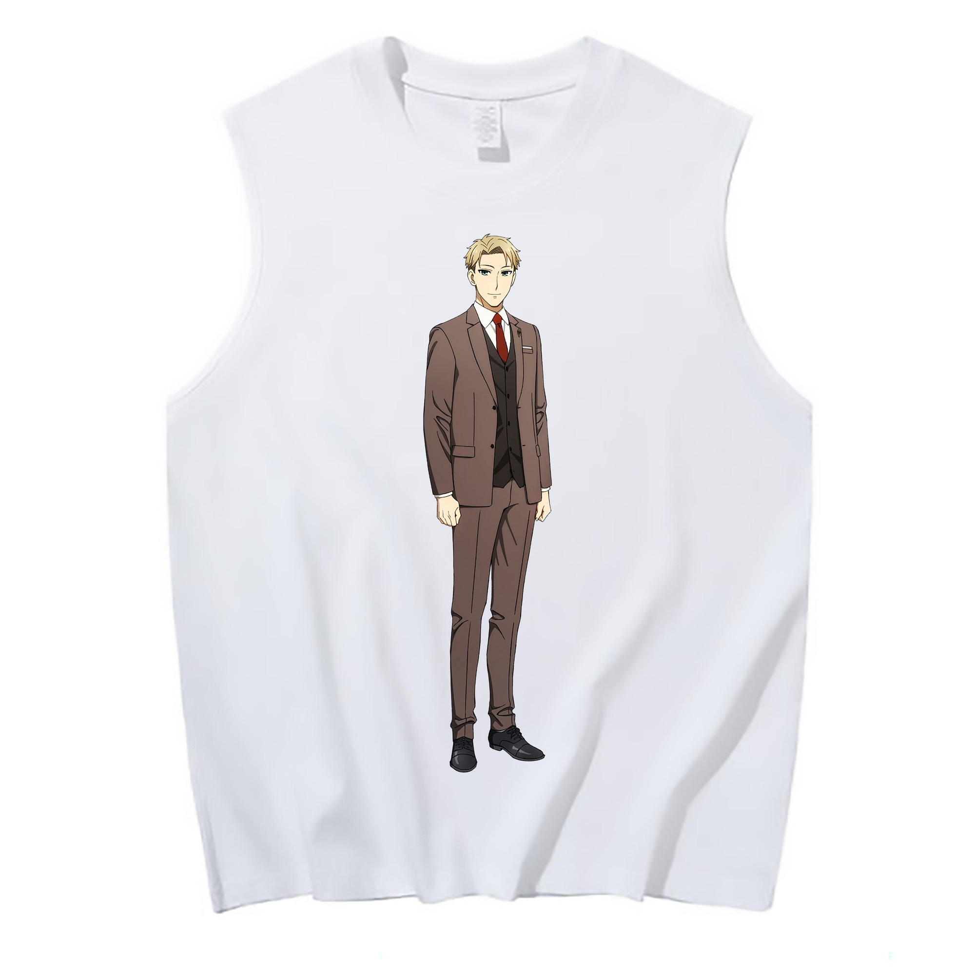 （画像用） SPY×FAMILY间谍家家酒 コットン100％タンクトップ（フロントプリント）