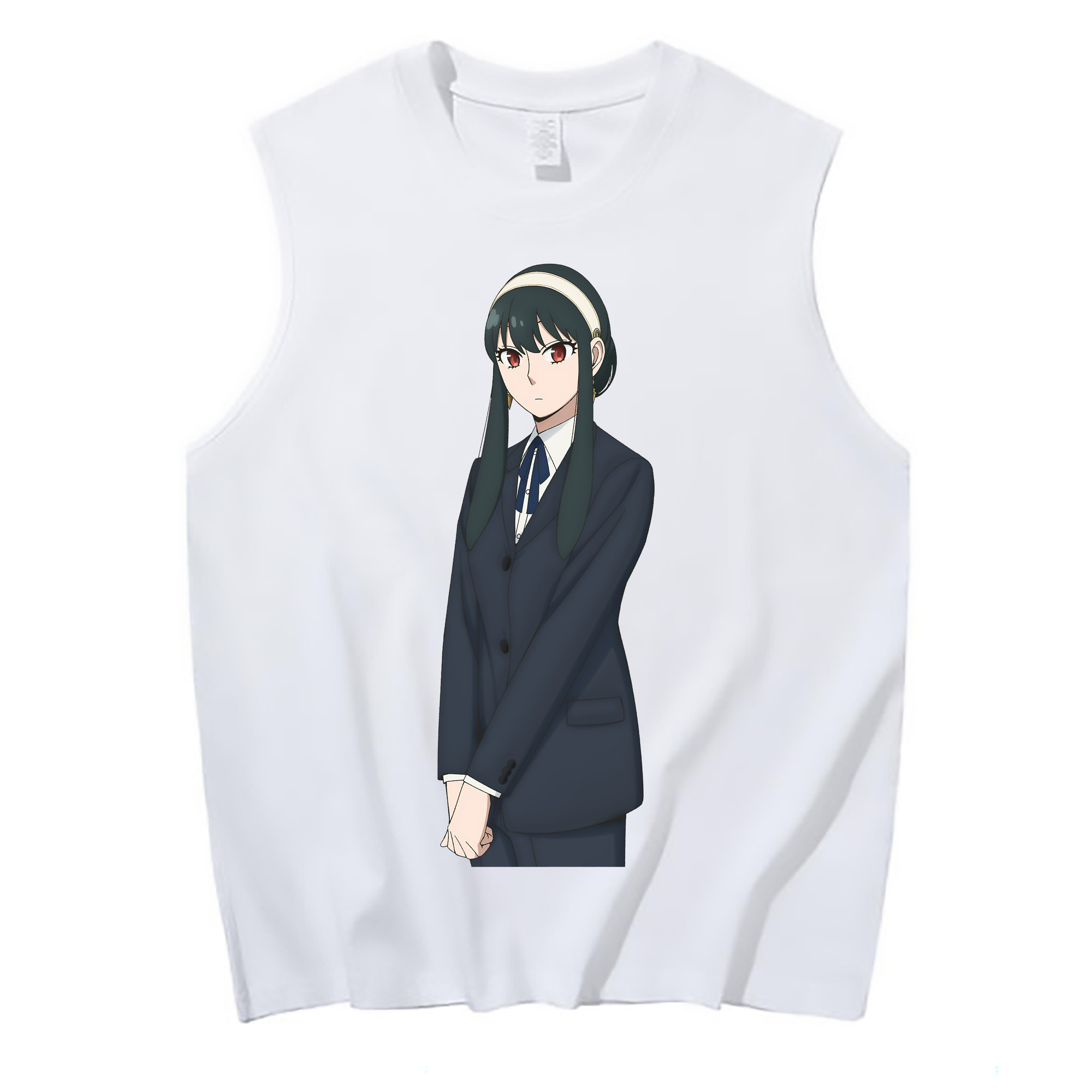 （画像用） SPY×FAMILY间谍家家酒 コットン100％タンクトップ（フロントプリント）