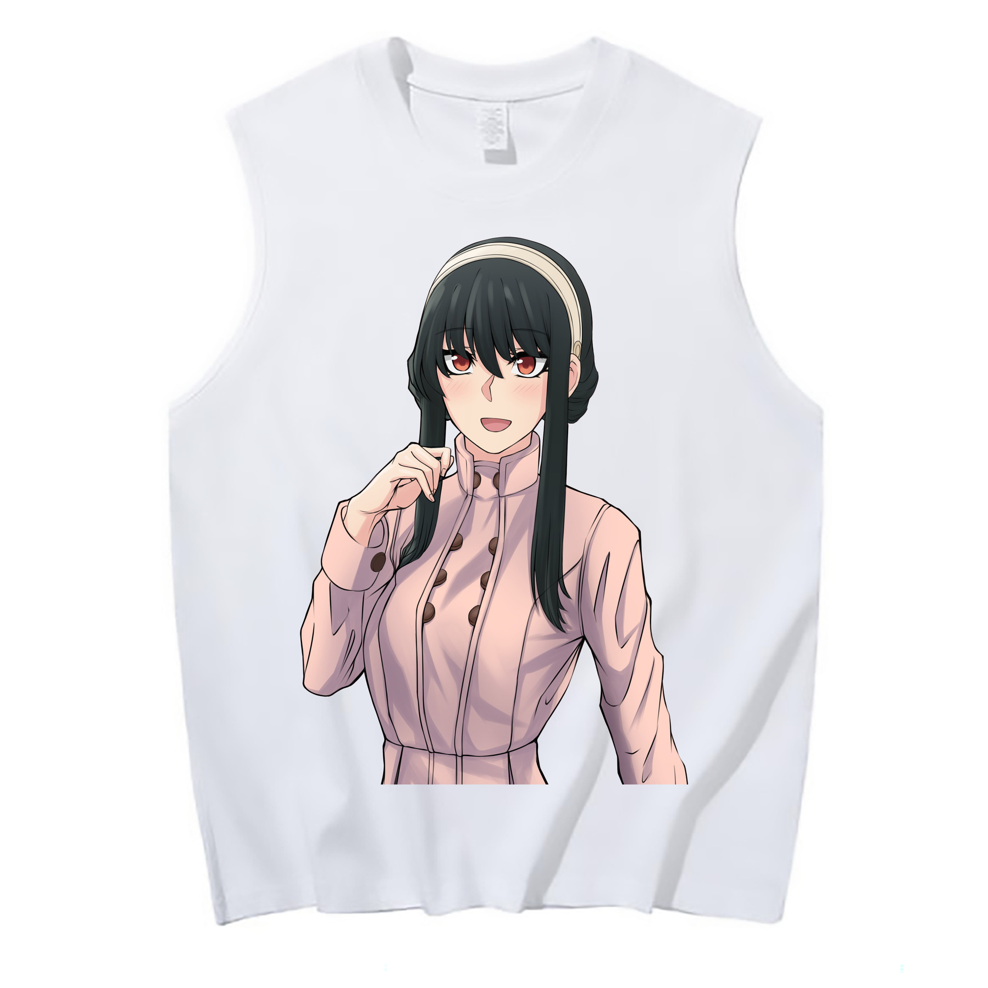 （画像用） SPY×FAMILY间谍家家酒 コットン100％タンクトップ（フロントプリント）