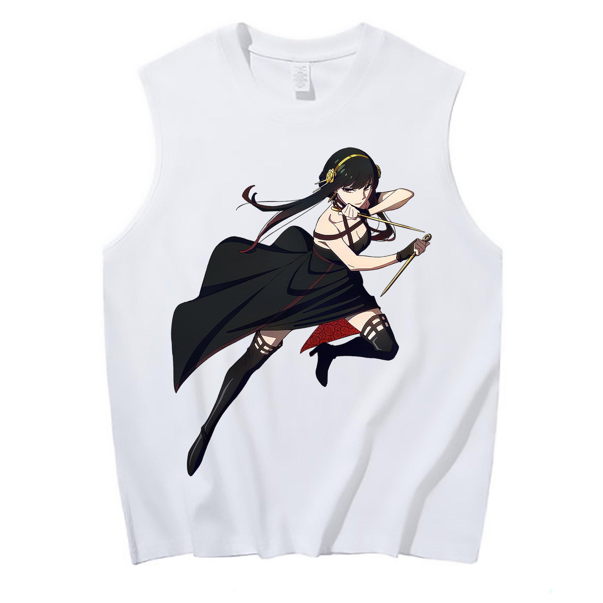 （画像用） SPY×FAMILY间谍家家酒 コットン100％タンクトップ（フロントプリント）