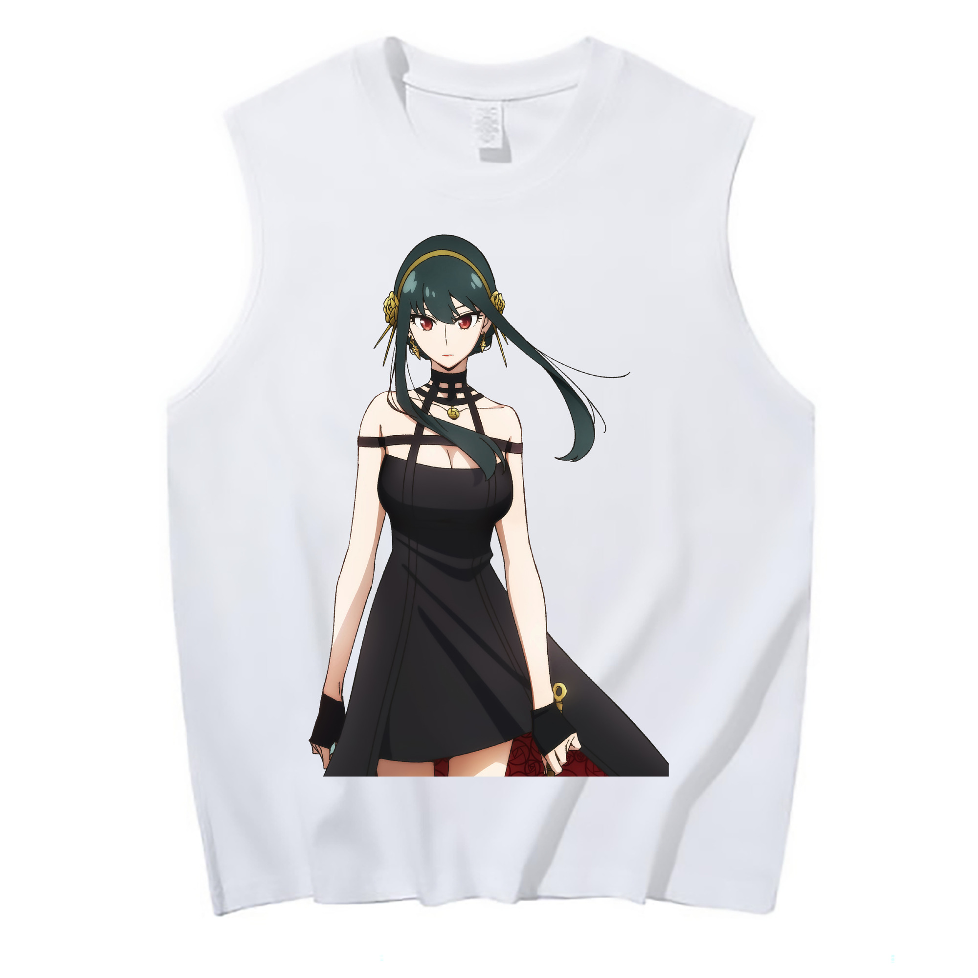 （画像用） SPY×FAMILY间谍家家酒 コットン100％タンクトップ（フロントプリント）