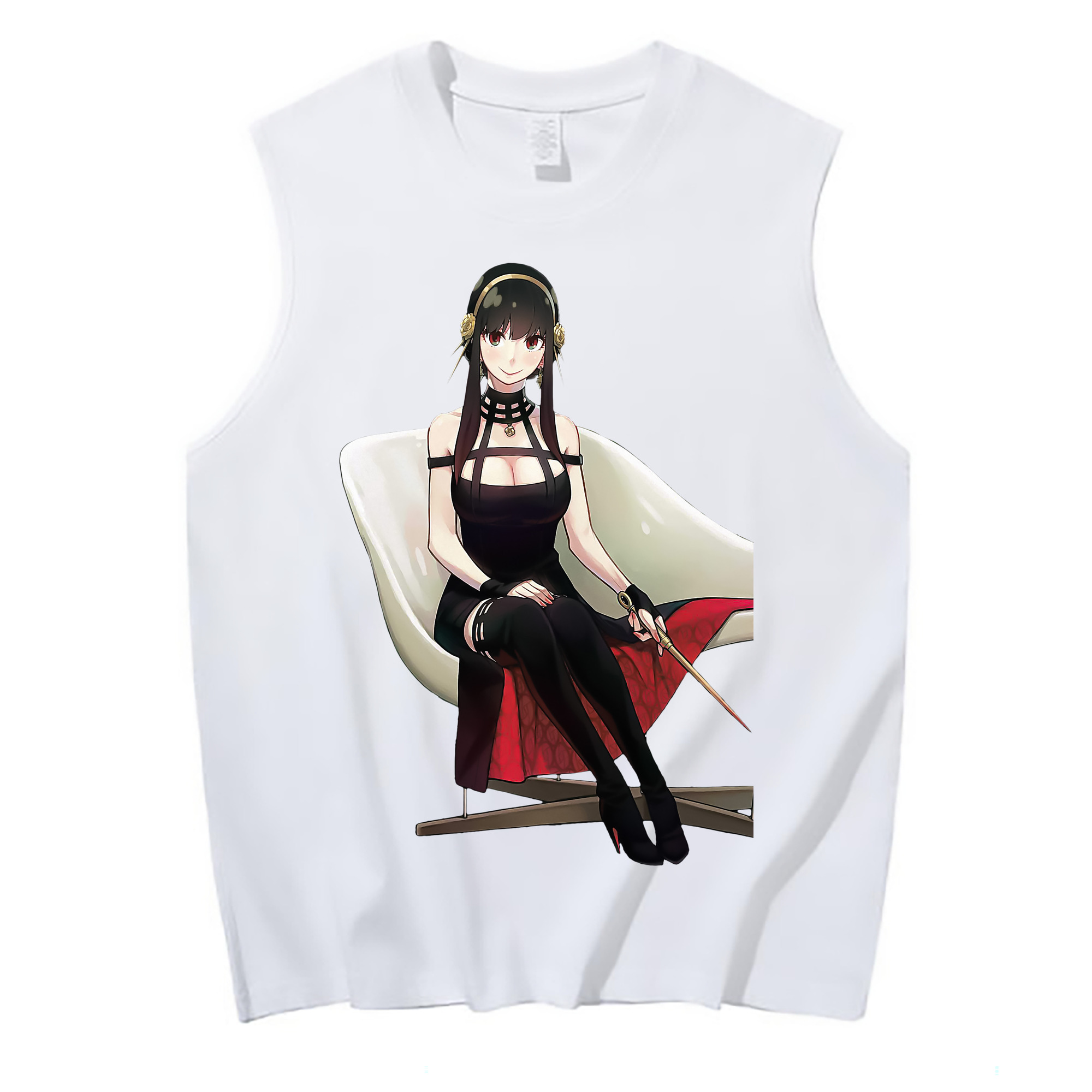 （画像用） SPY×FAMILY间谍家家酒 コットン100％タンクトップ（フロントプリント）