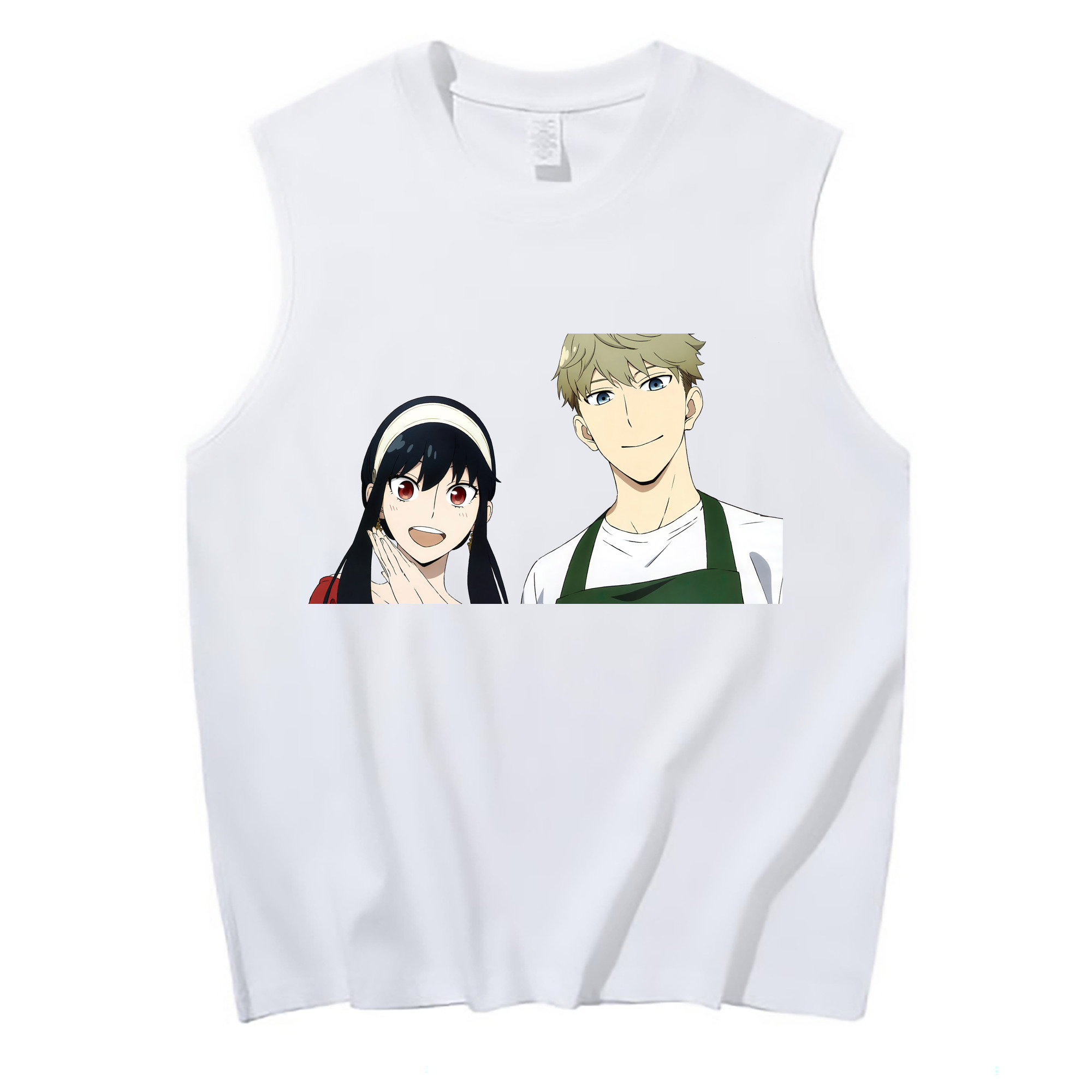 （画像用） SPY×FAMILY间谍家家酒 コットン100％タンクトップ（フロントプリント）