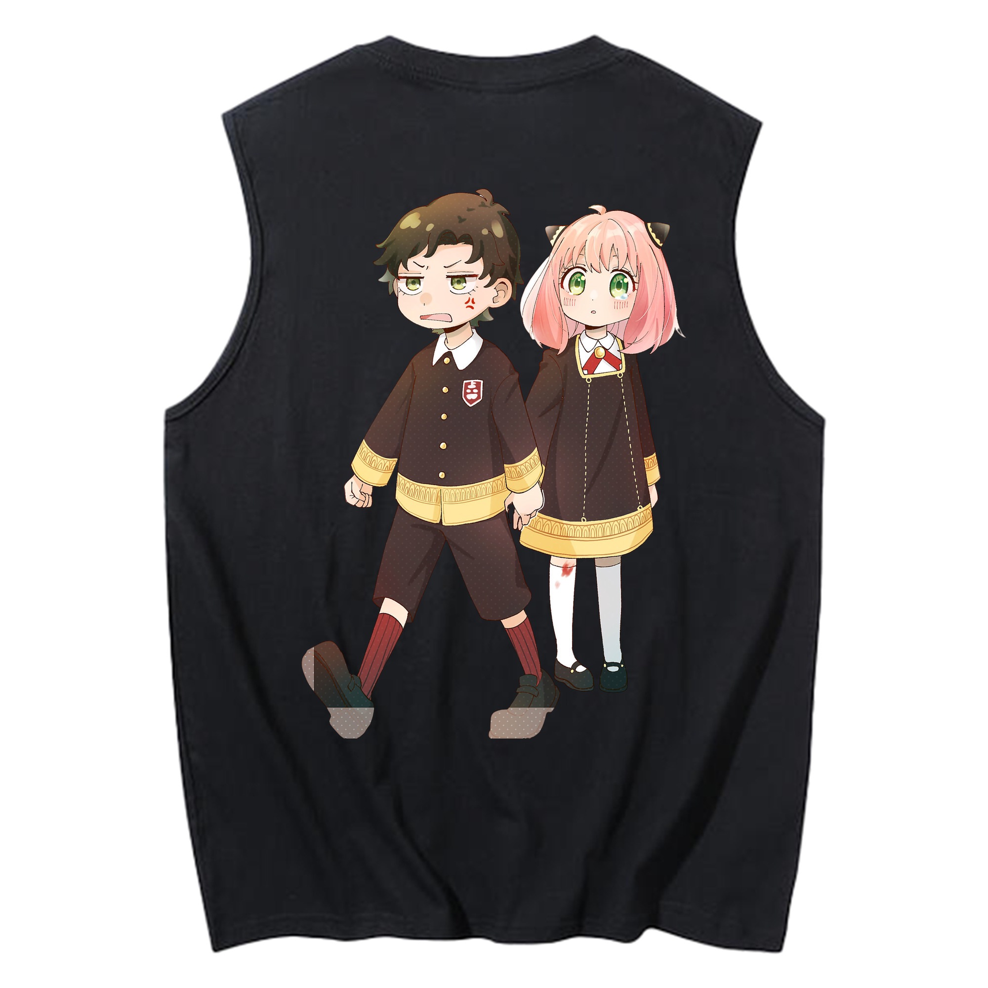 （画像用） SPY×FAMILY间谍家家酒 コットン100％タンクトップ（背面プリント）