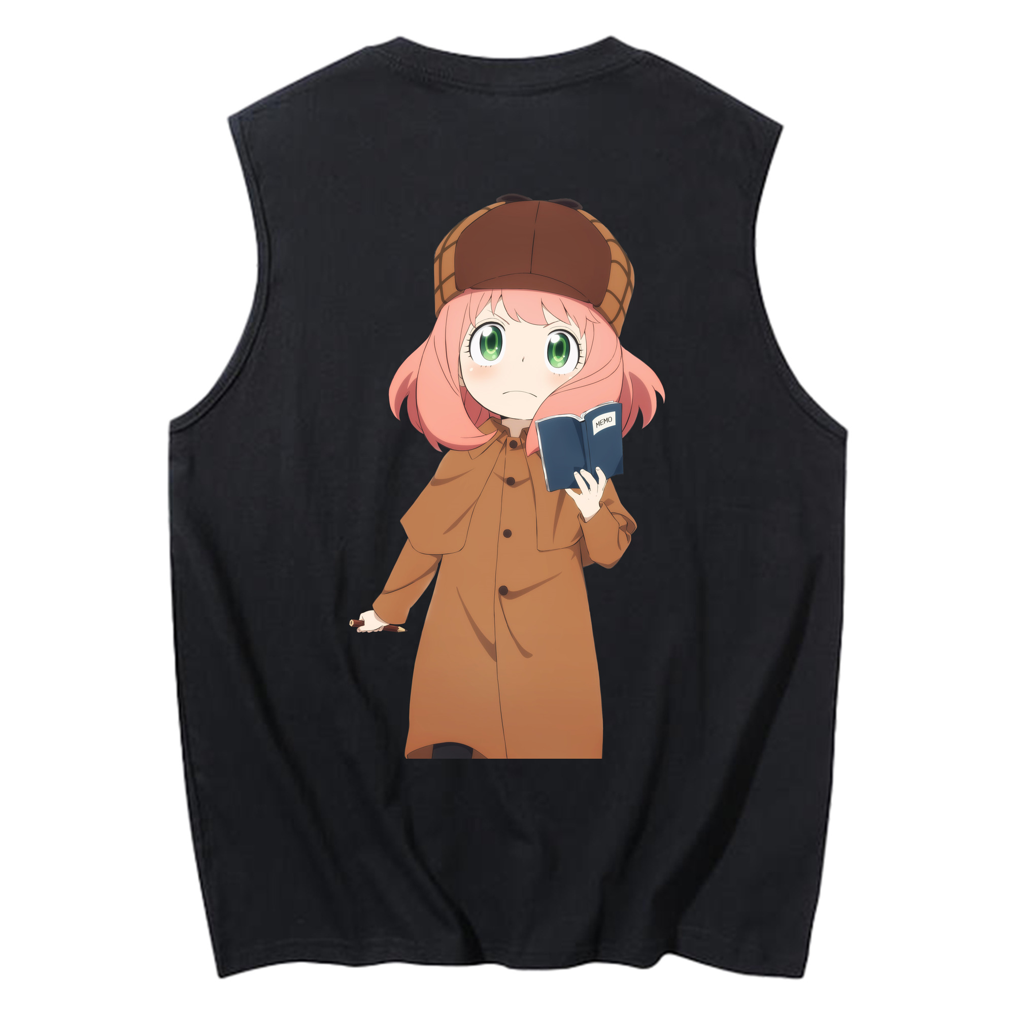 （画像用） SPY×FAMILY间谍家家酒 コットン100％タンクトップ（背面プリント）