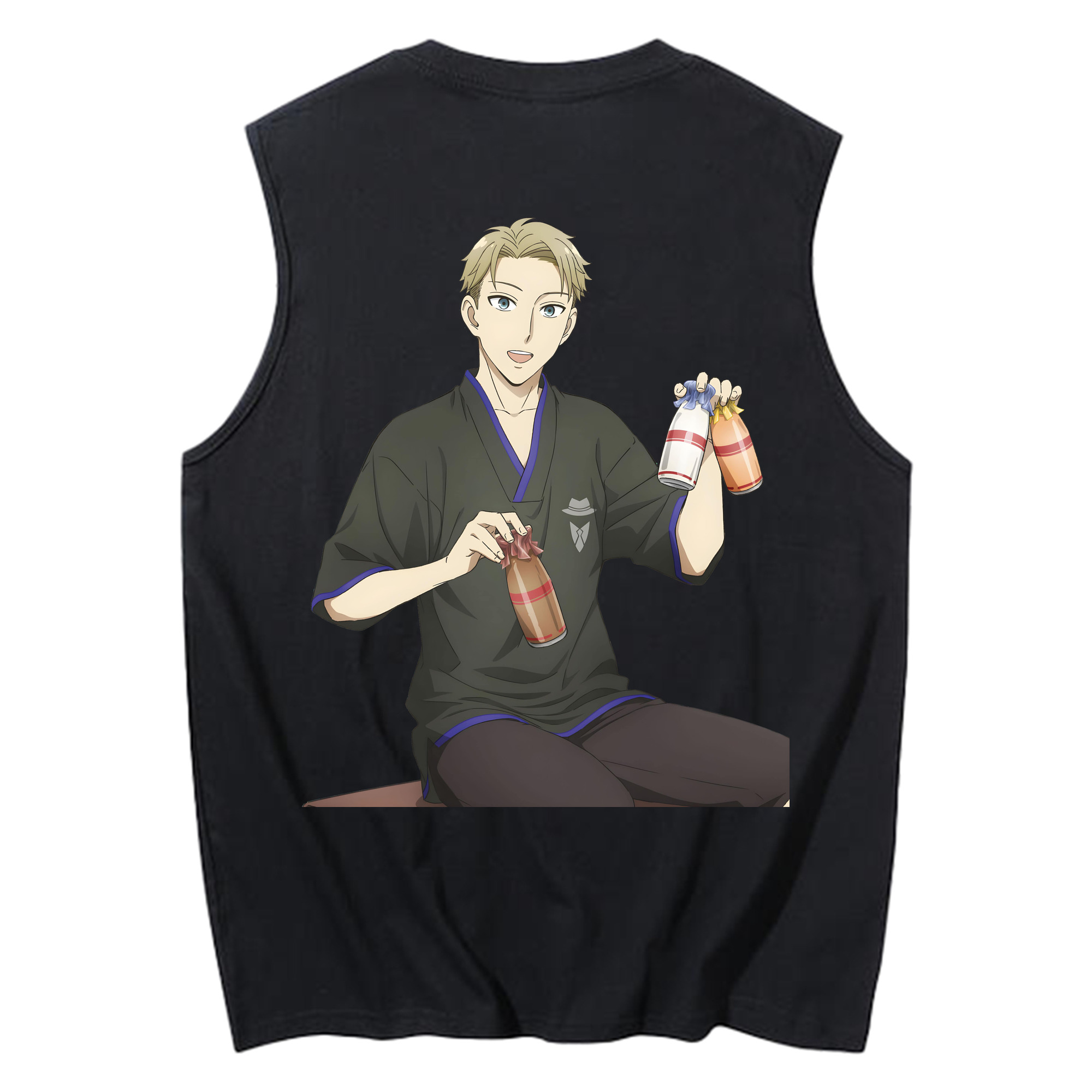 （画像用） SPY×FAMILY间谍家家酒 コットン100％タンクトップ（背面プリント）