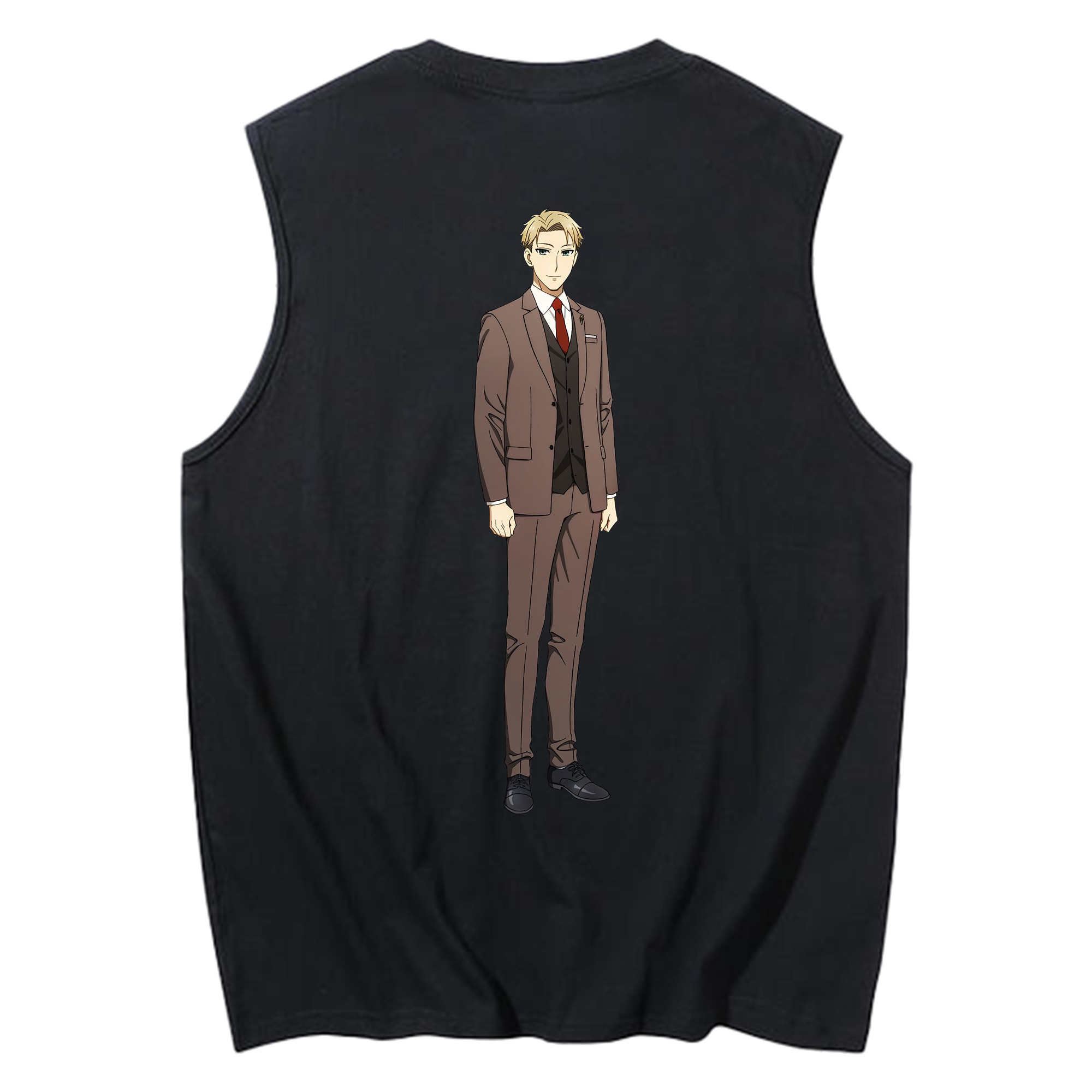 （画像用） SPY×FAMILY间谍家家酒 コットン100％タンクトップ（背面プリント）