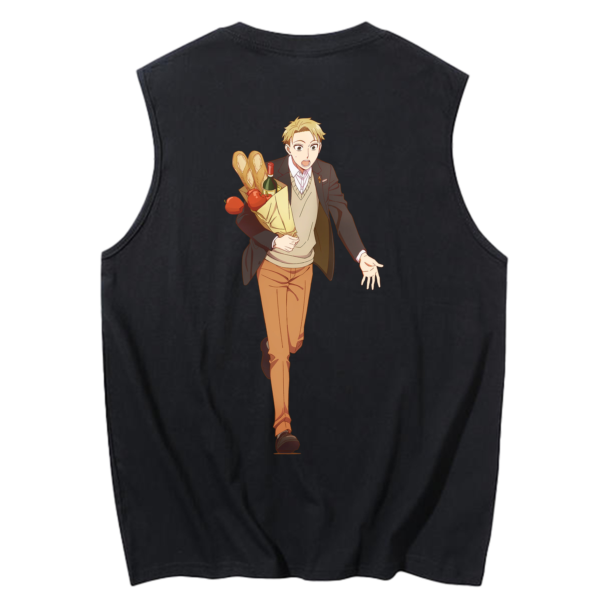 （画像用） SPY×FAMILY间谍家家酒 コットン100％タンクトップ（背面プリント）