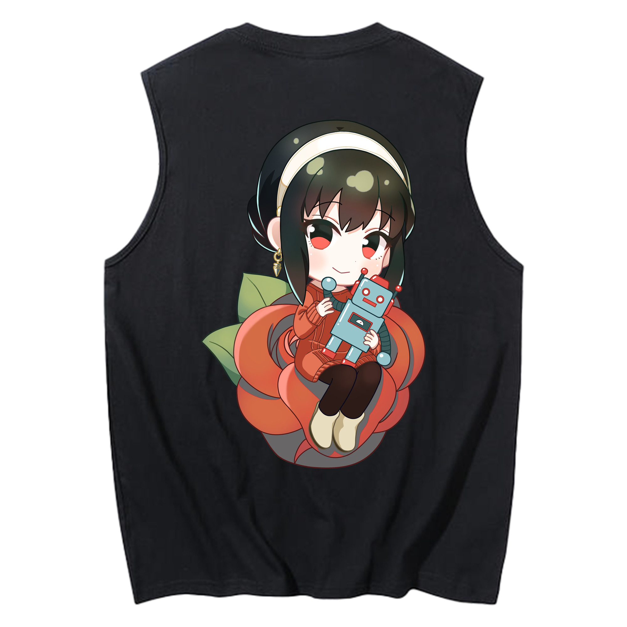 （画像用） SPY×FAMILY间谍家家酒 コットン100％タンクトップ（背面プリント）