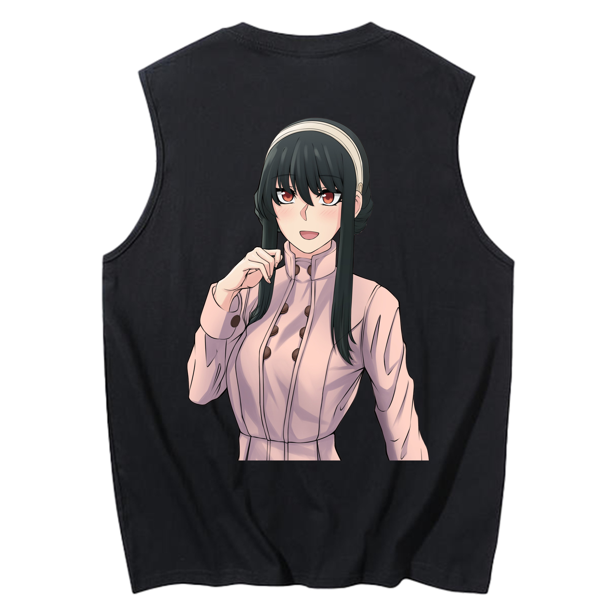 （画像用） SPY×FAMILY间谍家家酒 コットン100％タンクトップ（背面プリント）