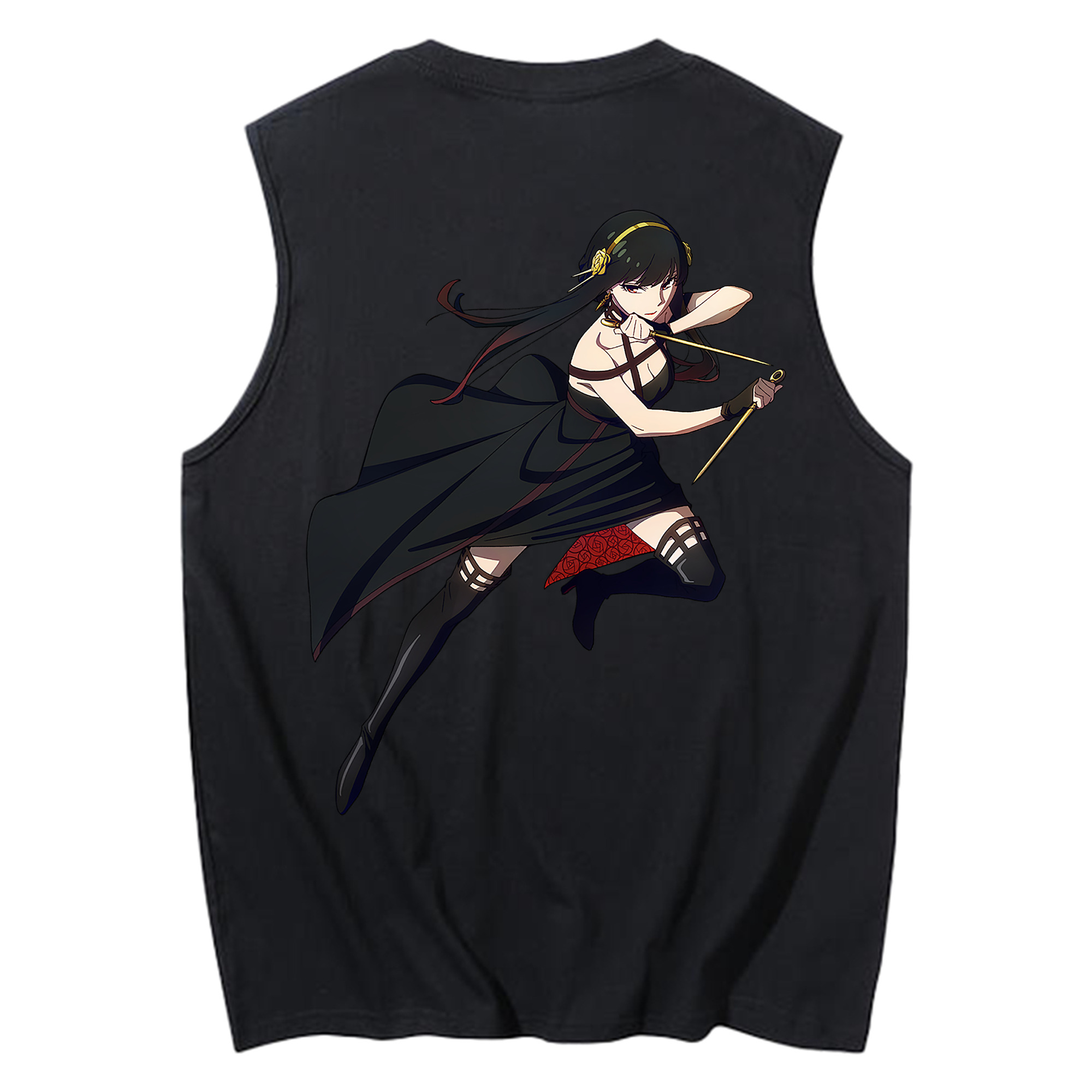 （画像用） SPY×FAMILY间谍家家酒 コットン100％タンクトップ（背面プリント）