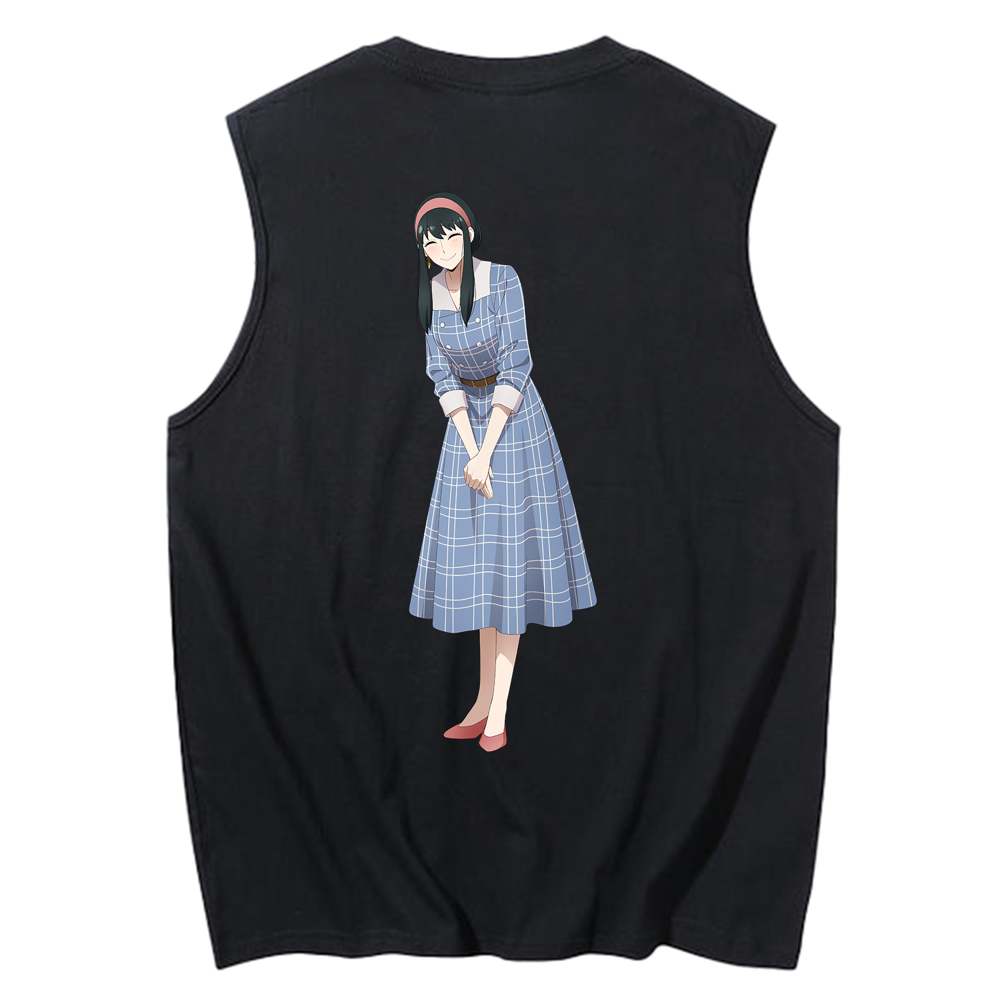 （画像用） SPY×FAMILY间谍家家酒 コットン100％タンクトップ（背面プリント）