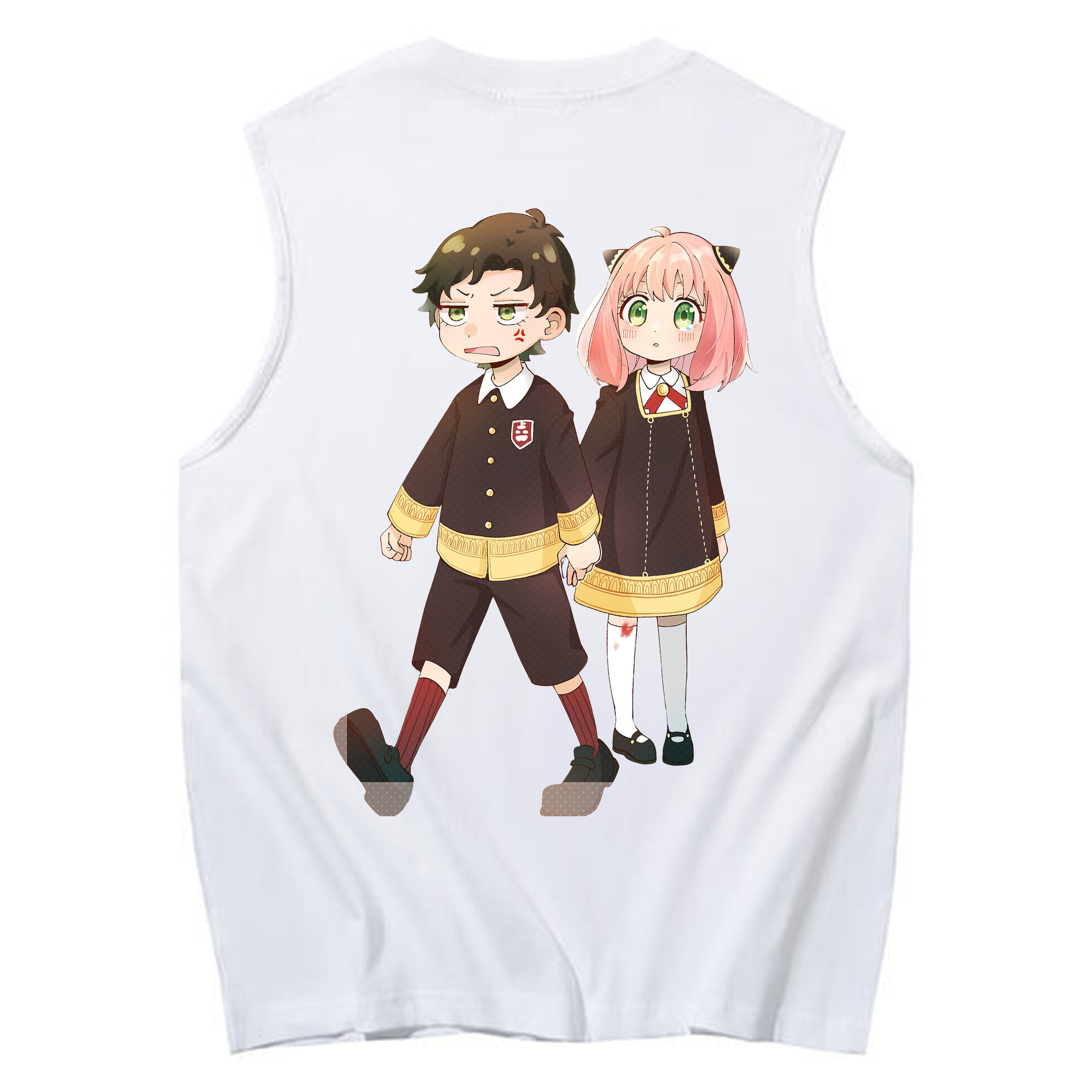（画像用） SPY×FAMILY间谍家家酒 コットン100％タンクトップ（背面プリント）