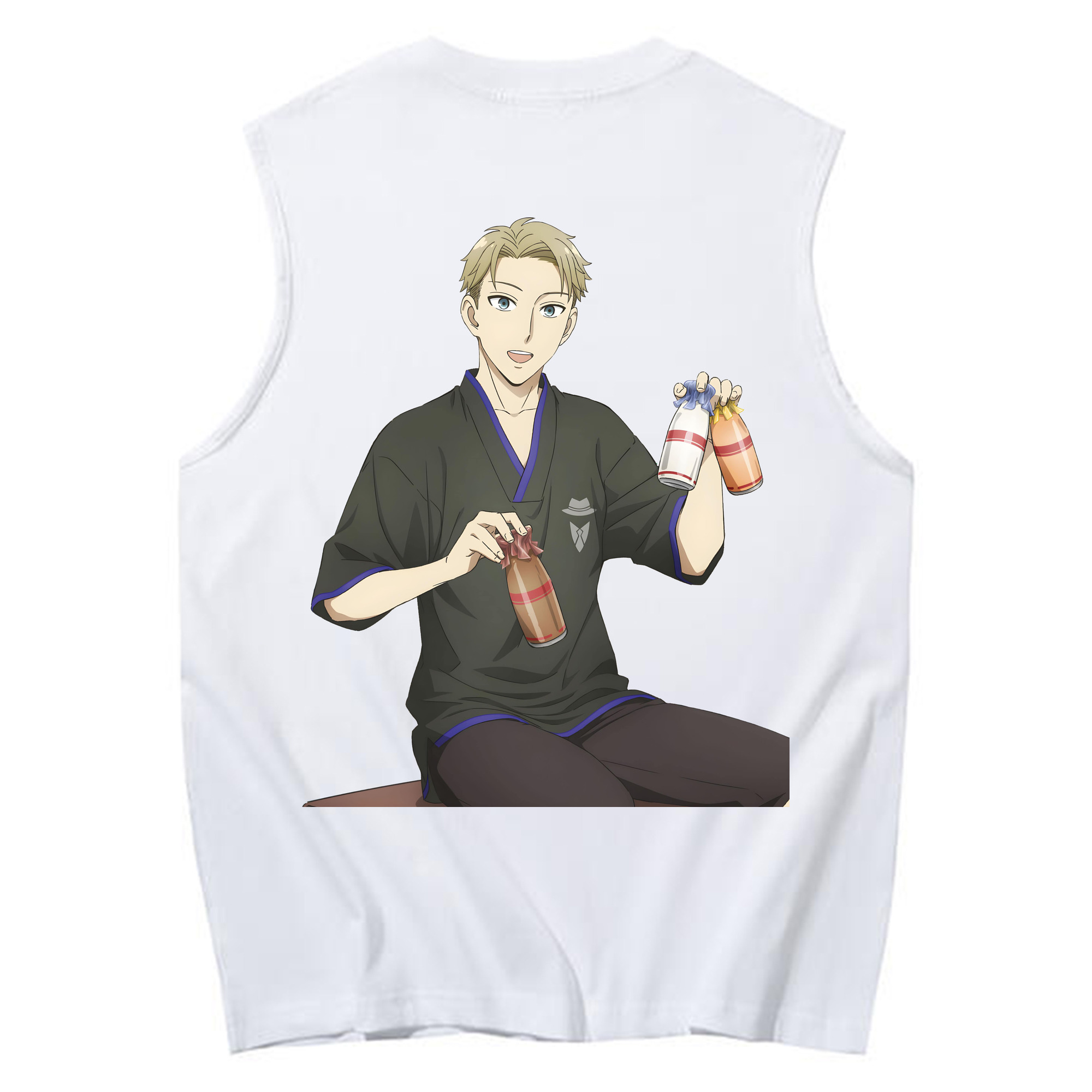 （画像用） SPY×FAMILY间谍家家酒 コットン100％タンクトップ（背面プリント）