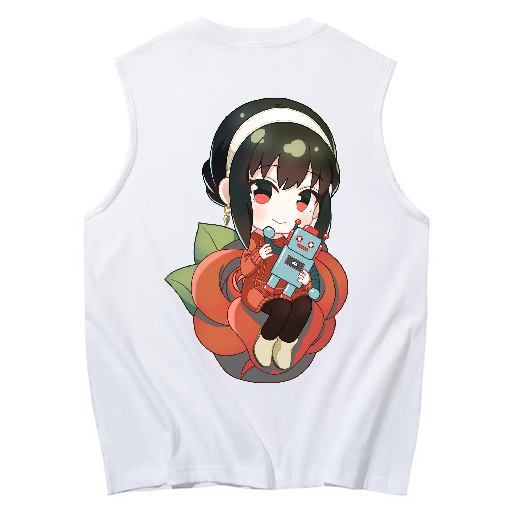 （画像用） SPY×FAMILY间谍家家酒 コットン100％タンクトップ（背面プリント）