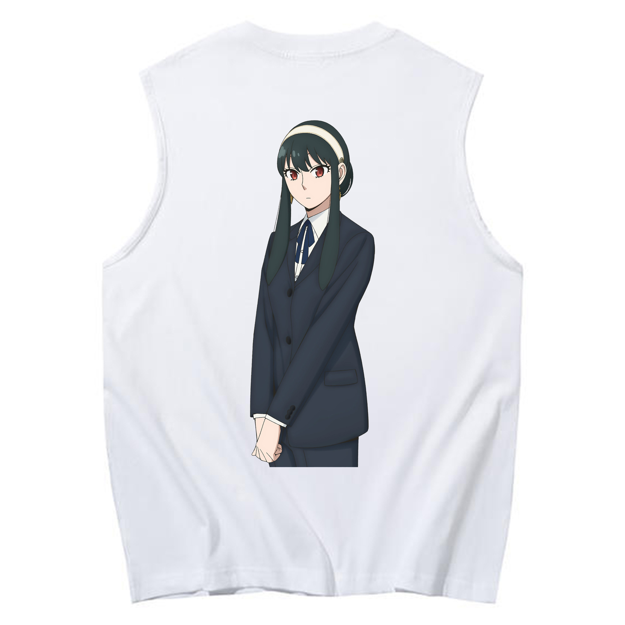 （画像用） SPY×FAMILY间谍家家酒 コットン100％タンクトップ（背面プリント）