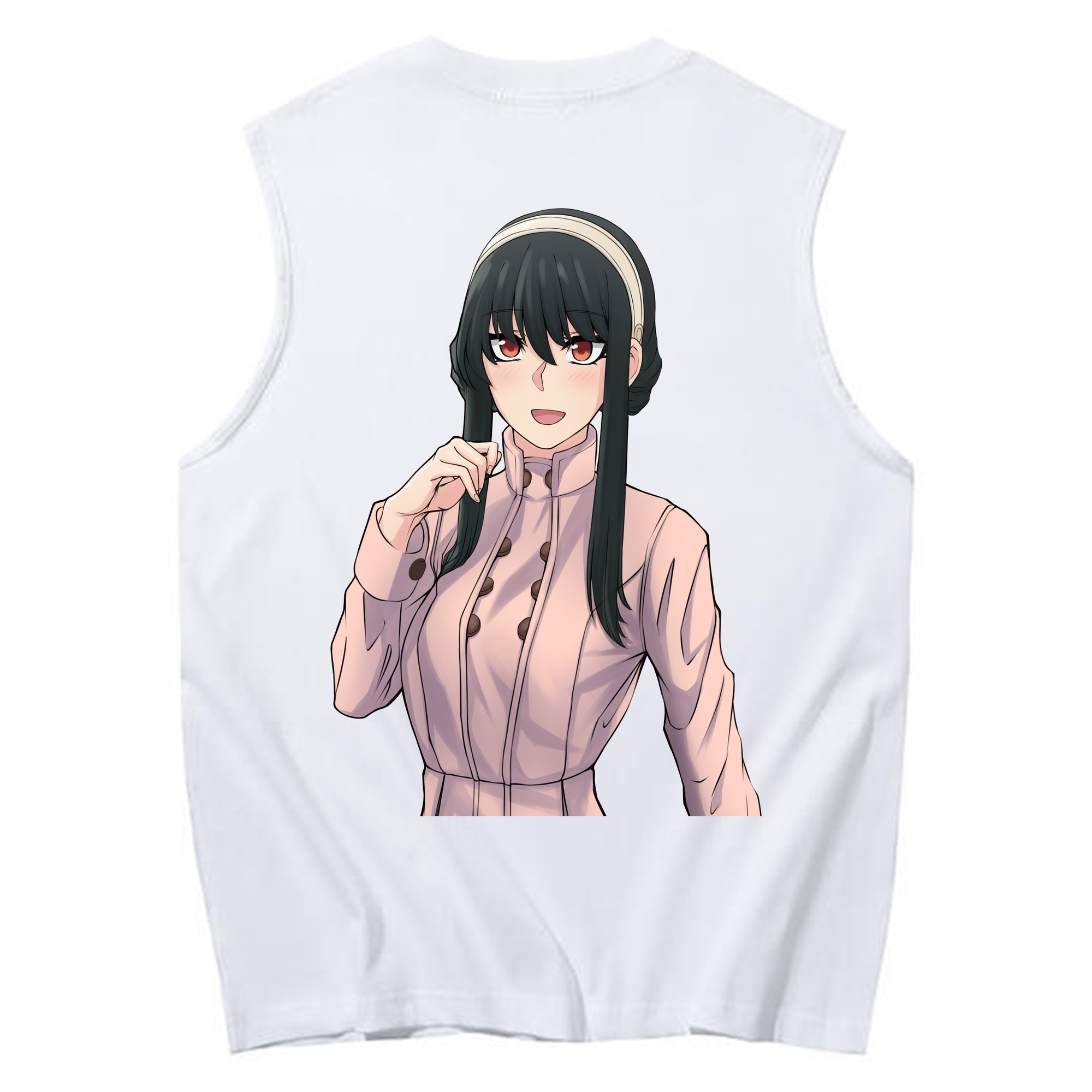 （画像用） SPY×FAMILY间谍家家酒 コットン100％タンクトップ（背面プリント）