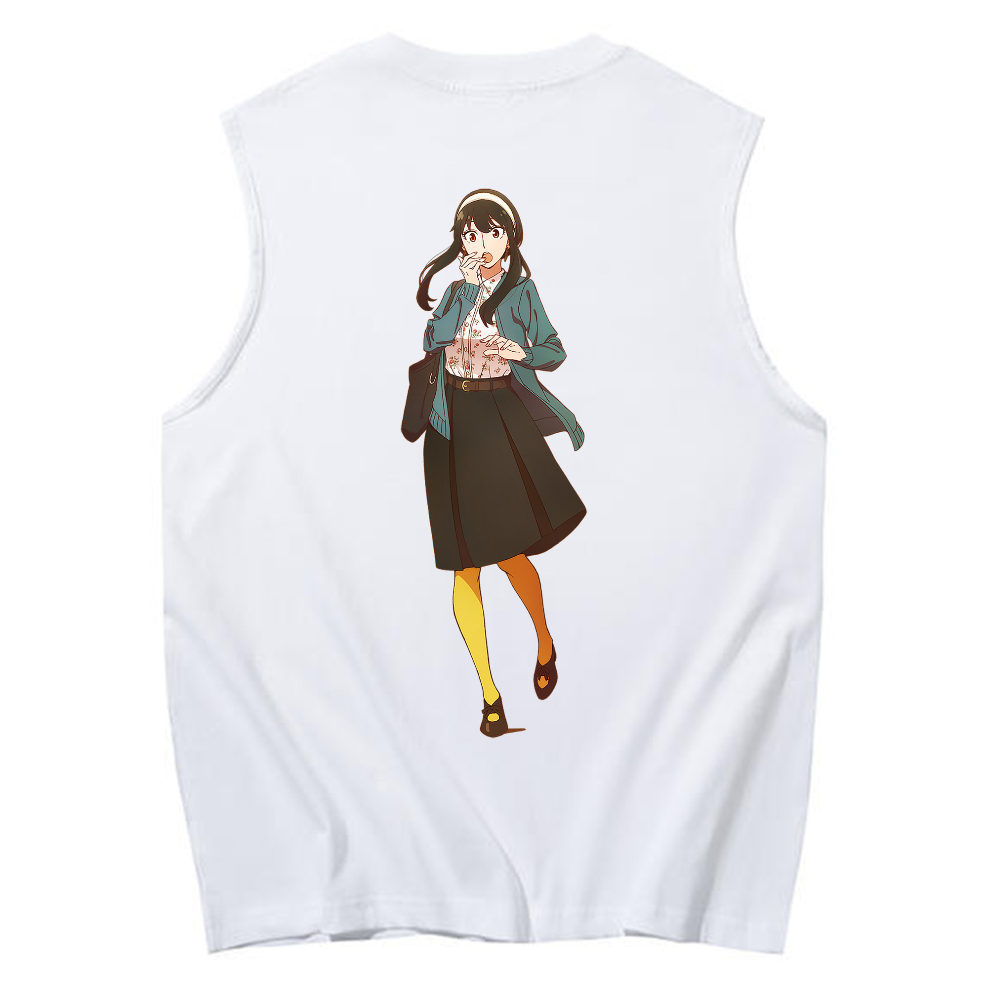（画像用） SPY×FAMILY间谍家家酒 コットン100％タンクトップ（背面プリント）