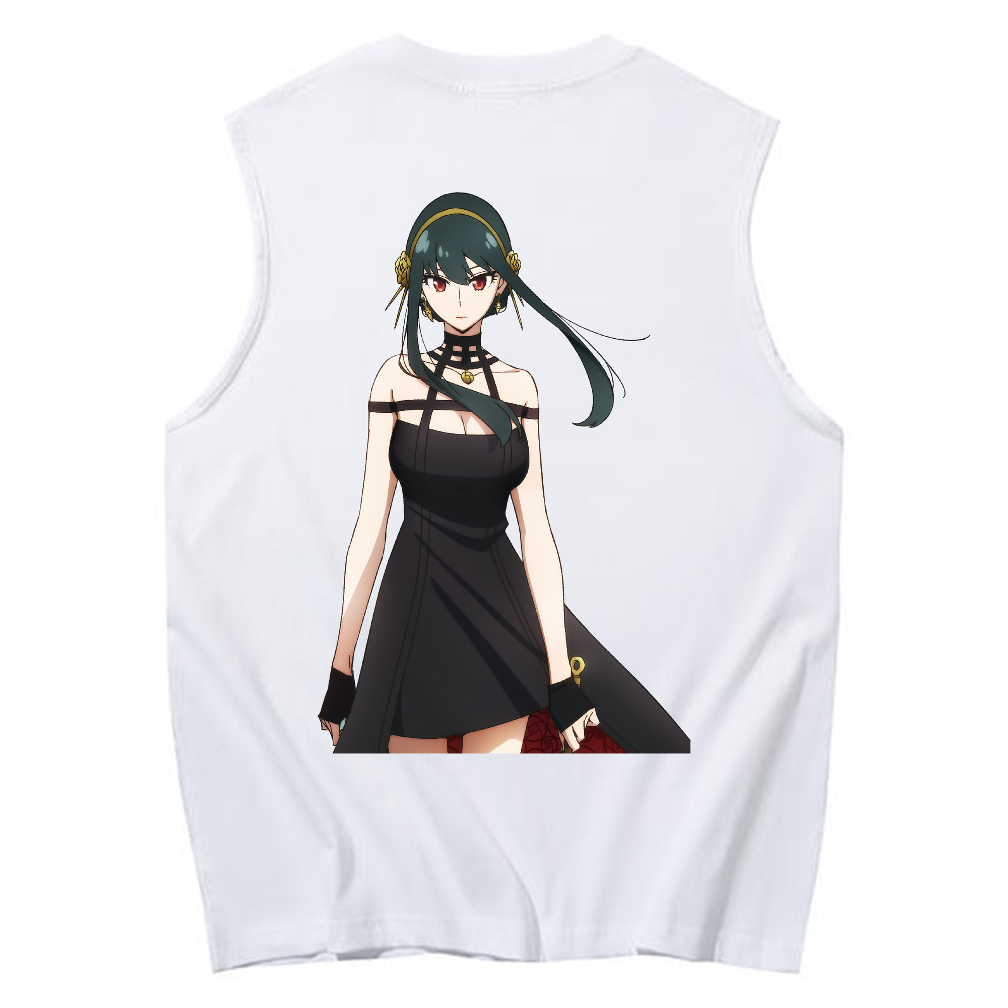 （画像用） SPY×FAMILY间谍家家酒 コットン100％タンクトップ（背面プリント）