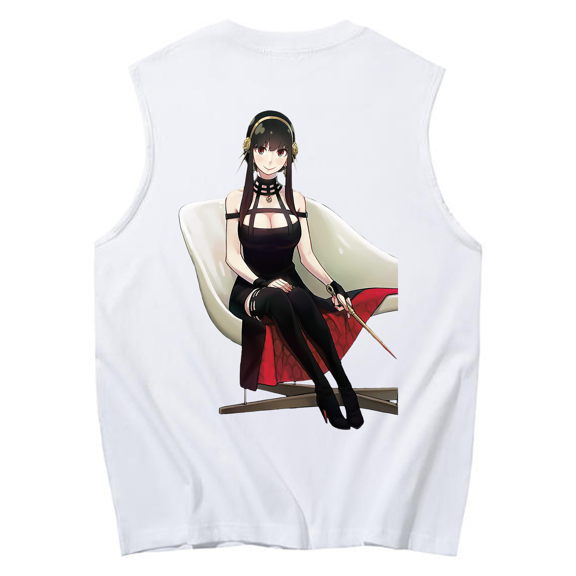 （画像用） SPY×FAMILY间谍家家酒 コットン100％タンクトップ（背面プリント）
