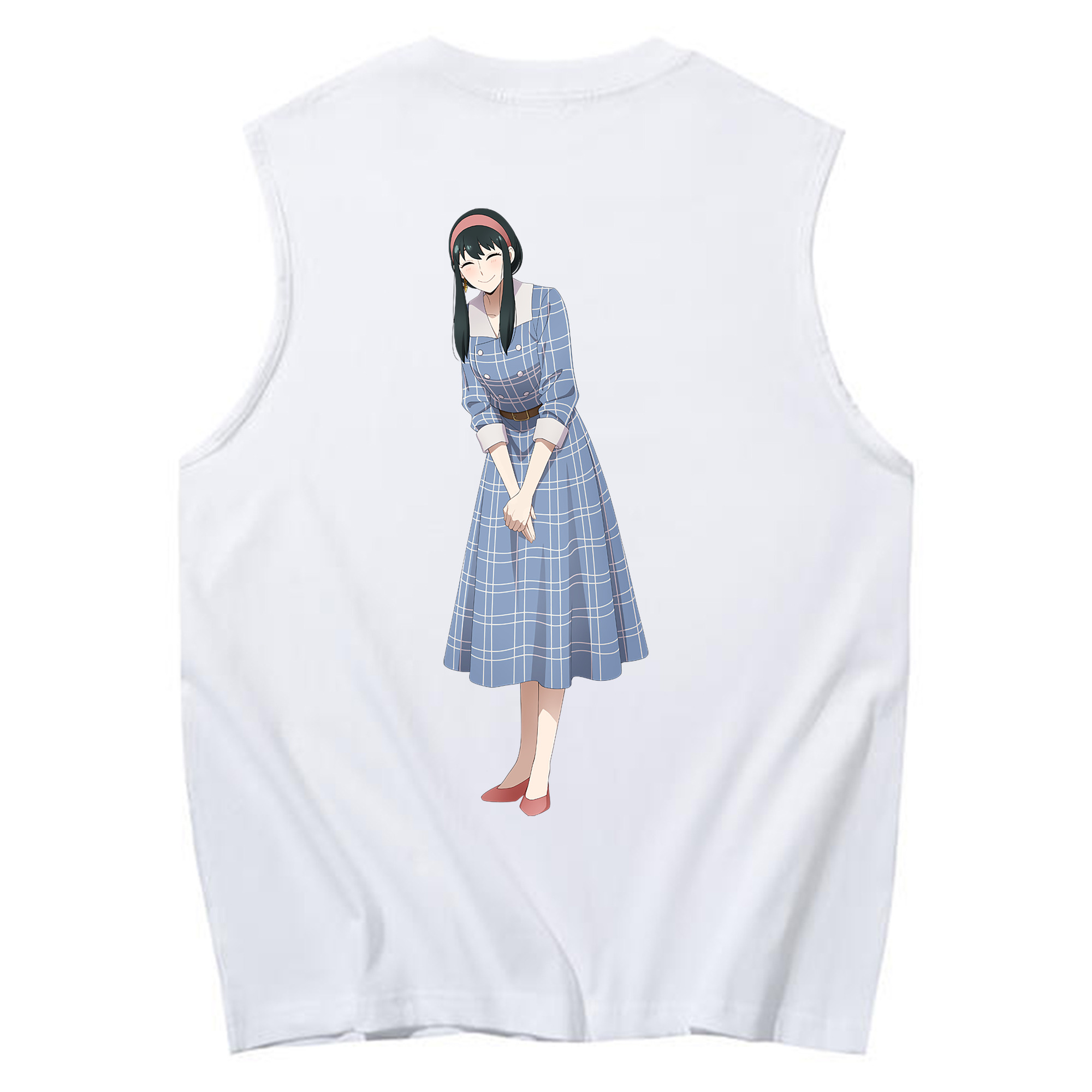 （画像用） SPY×FAMILY间谍家家酒 コットン100％タンクトップ（背面プリント）