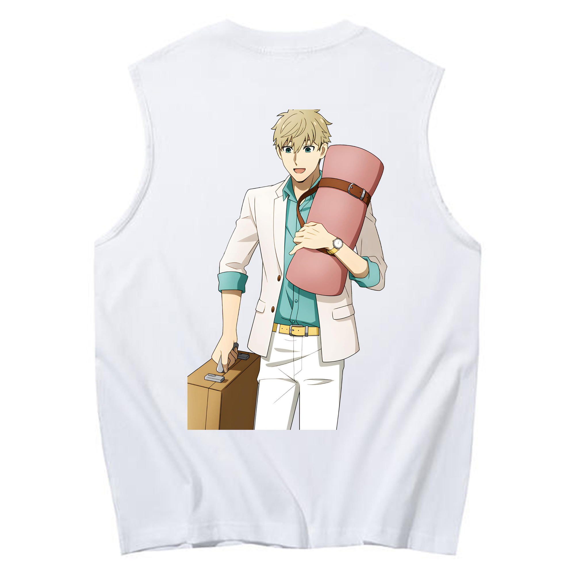（画像用） SPY×FAMILY间谍家家酒 コットン100％タンクトップ（背面プリント）