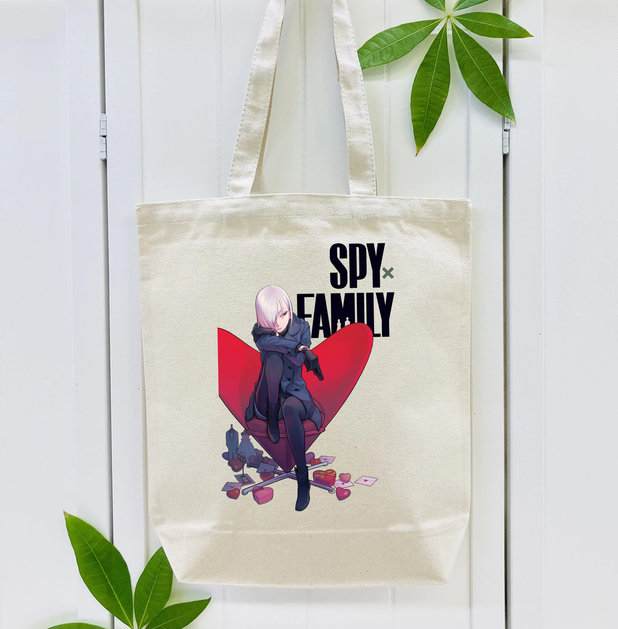 SPY×FAMILY间谍家家酒 縦型キャンバス生地手提げバッグ　トートバッグ