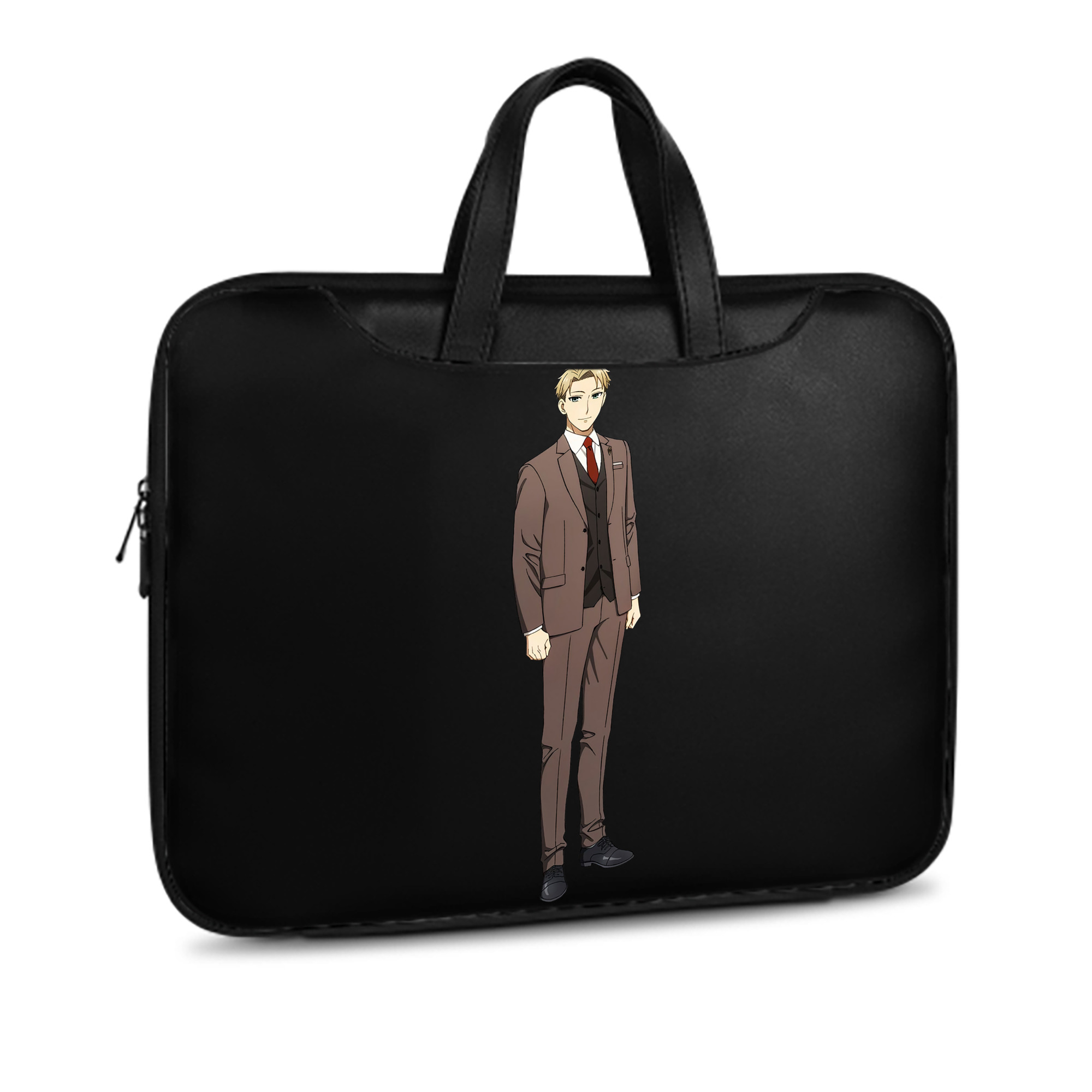 （画像用） SPY×FAMILY间谍家家酒 レザーラップトップバッグ　ノートパソコンケース