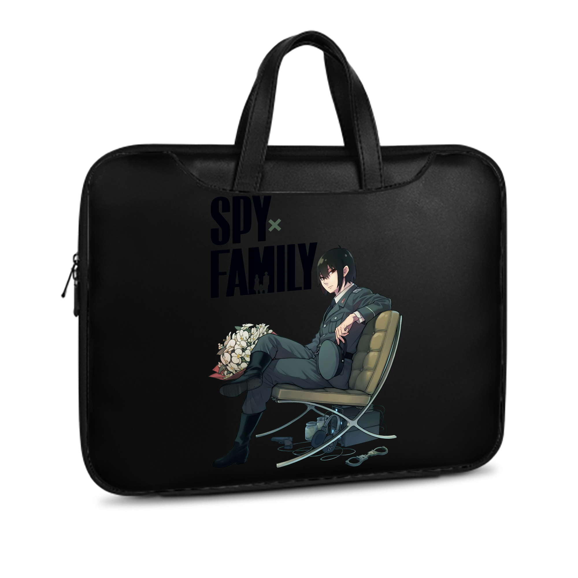 （画像用） SPY×FAMILY间谍家家酒 レザーラップトップバッグ　ノートパソコンケース