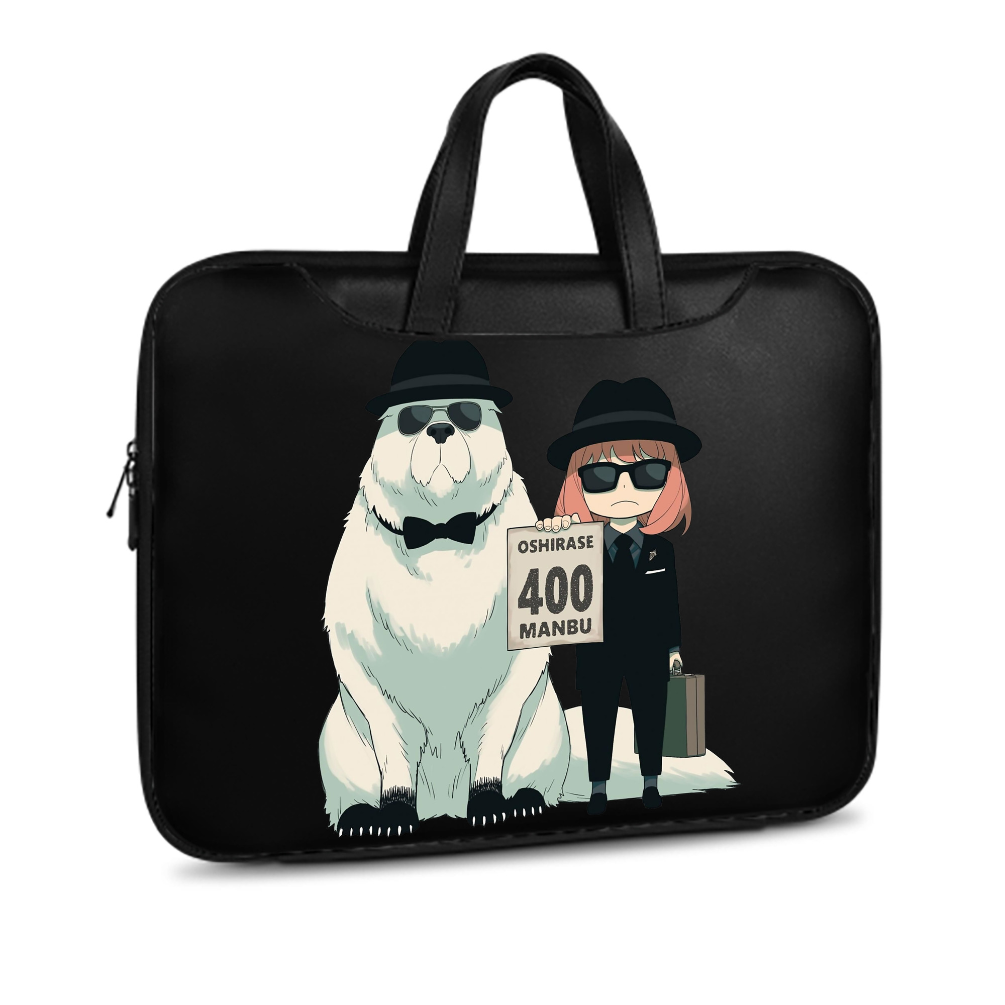 （画像用） SPY×FAMILY间谍家家酒 レザーラップトップバッグ　ノートパソコンケース