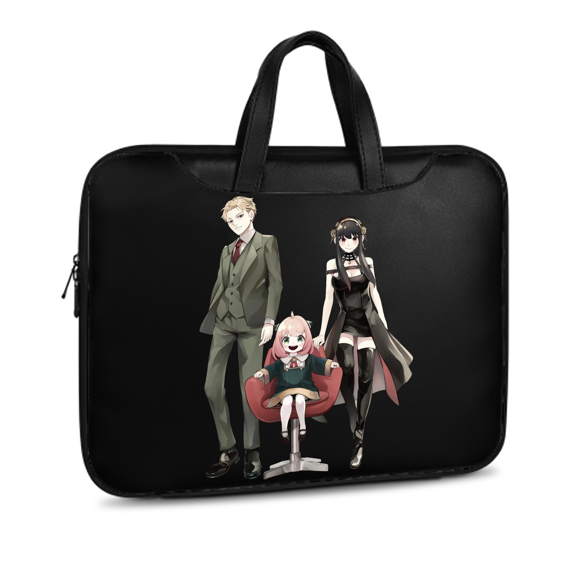 （画像用） SPY×FAMILY间谍家家酒 レザーラップトップバッグ　ノートパソコンケース
