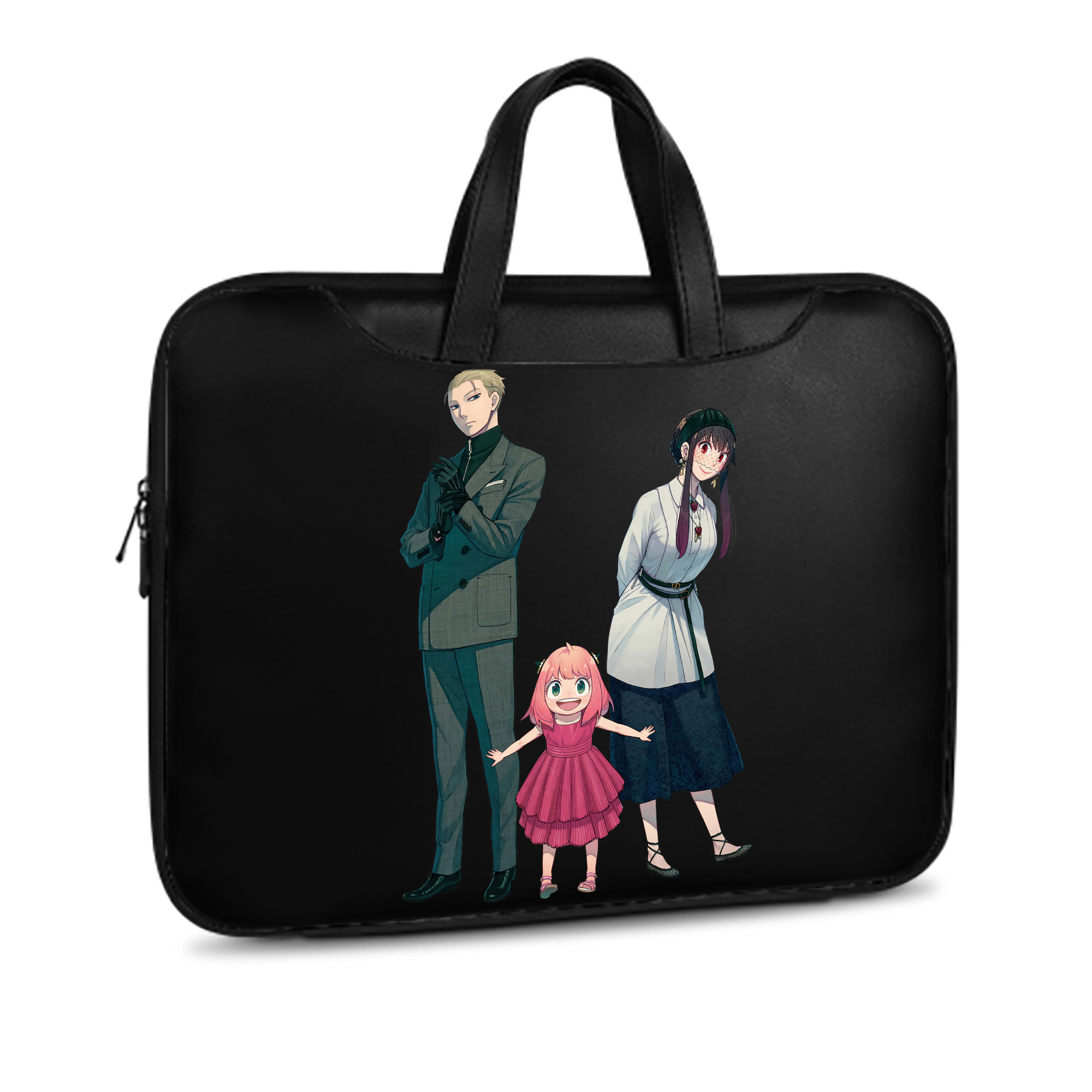 （画像用） SPY×FAMILY间谍家家酒 レザーラップトップバッグ　ノートパソコンケース