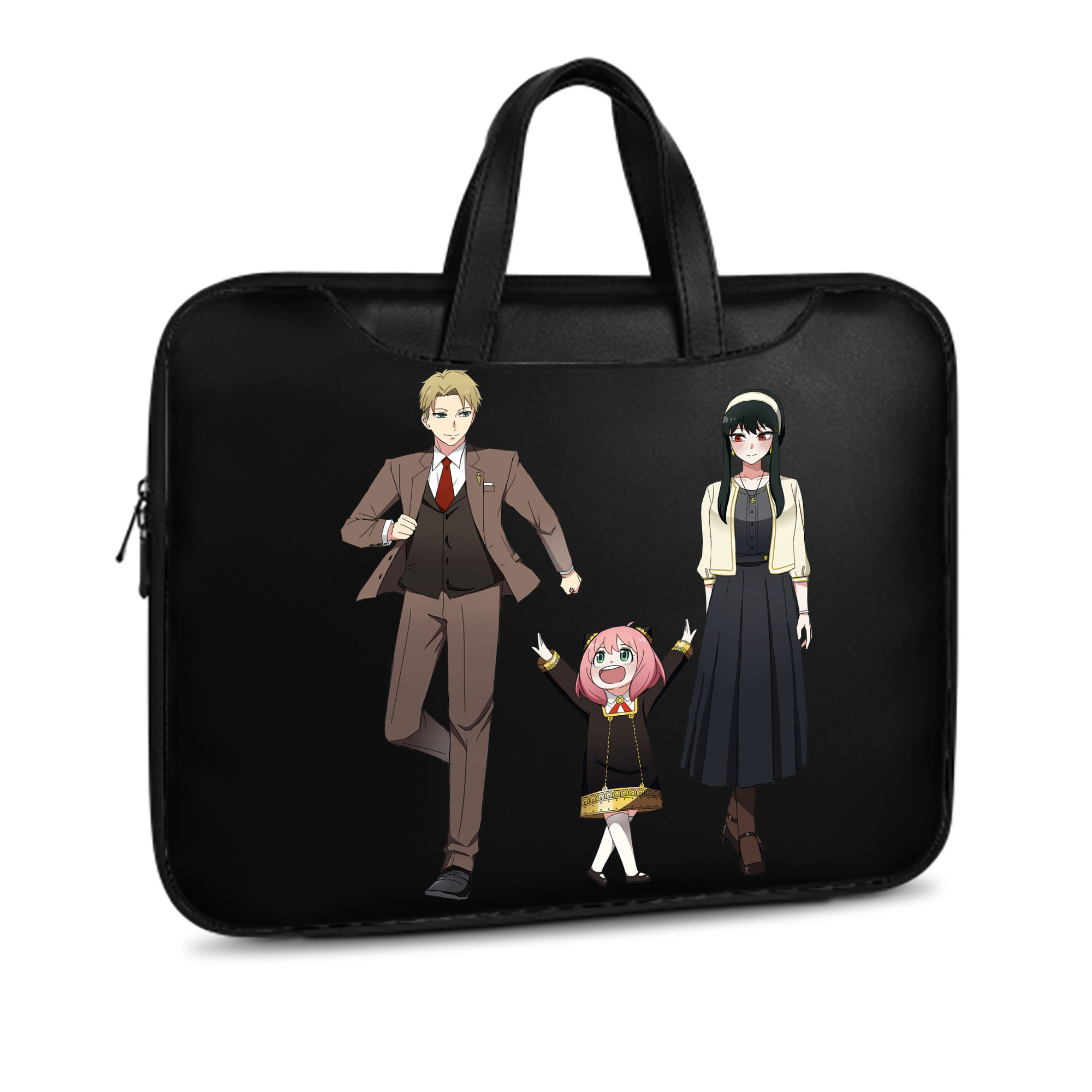 （画像用） SPY×FAMILY间谍家家酒 レザーラップトップバッグ　ノートパソコンケース