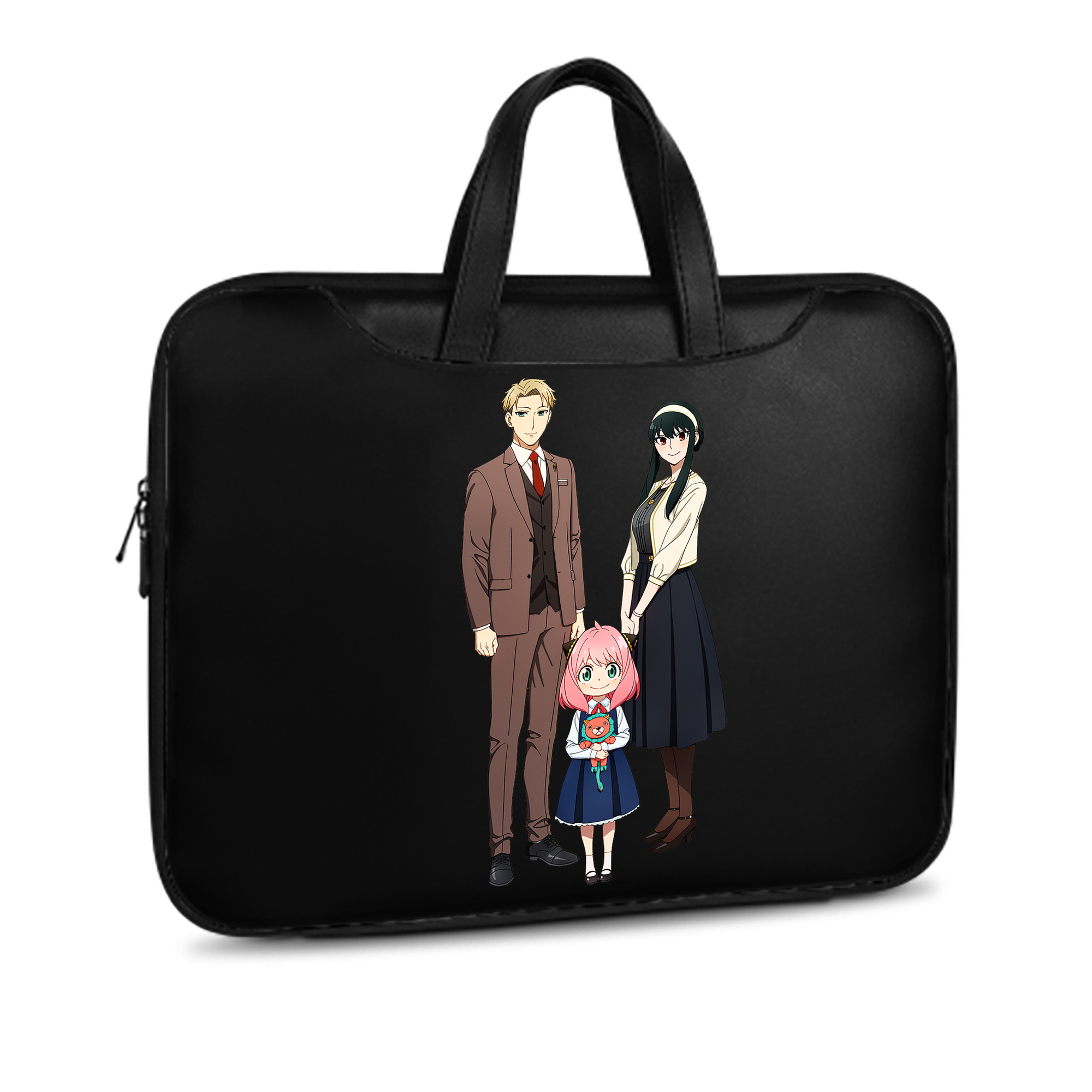 （画像用） SPY×FAMILY间谍家家酒 レザーラップトップバッグ　ノートパソコンケース