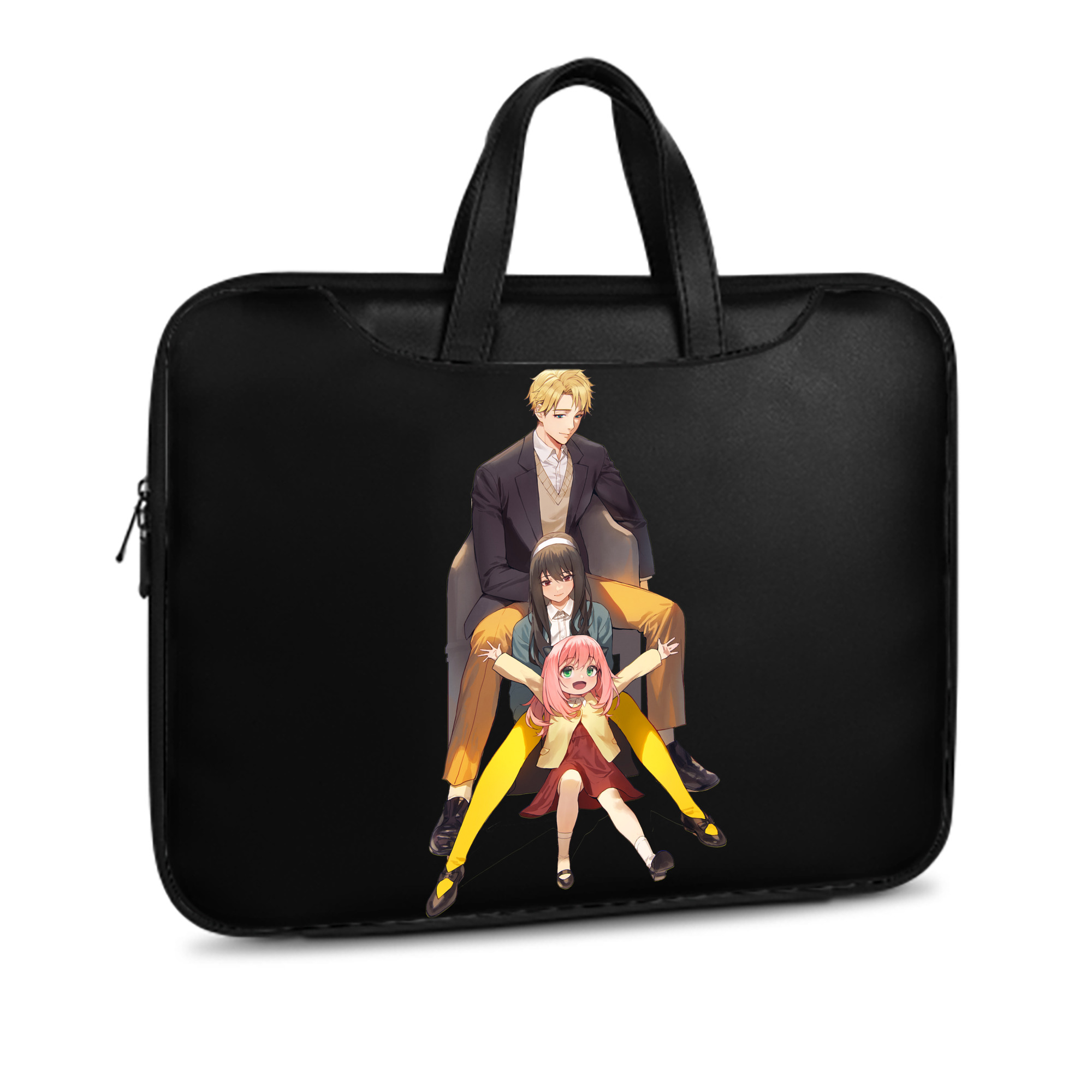 （画像用） SPY×FAMILY间谍家家酒 レザーラップトップバッグ　ノートパソコンケース