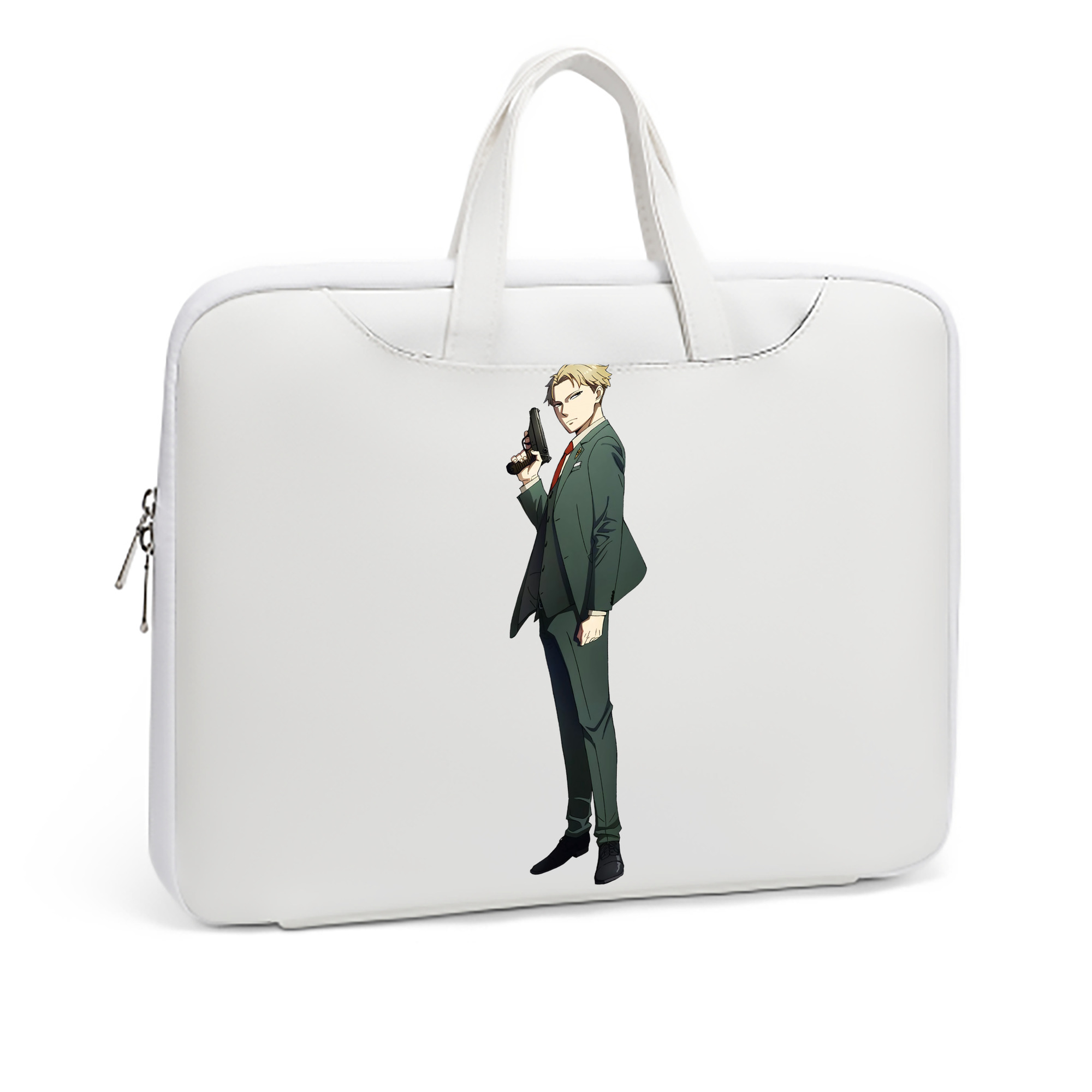 （画像用） SPY×FAMILY间谍家家酒 レザーラップトップバッグ　ノートパソコンケース
