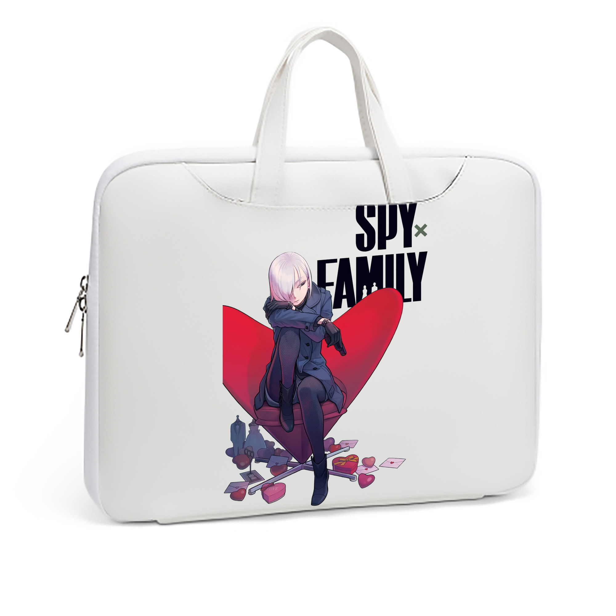 （画像用） SPY×FAMILY间谍家家酒 レザーラップトップバッグ　ノートパソコンケース