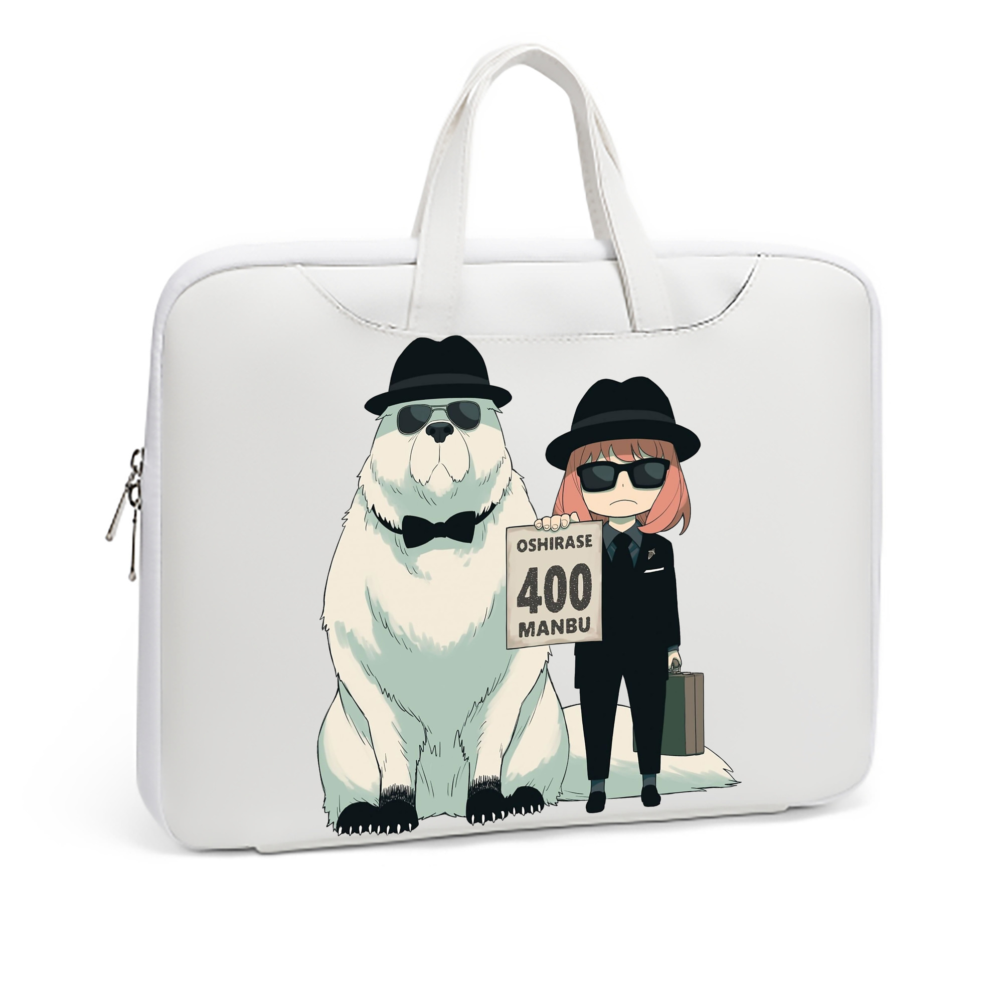（画像用） SPY×FAMILY间谍家家酒 レザーラップトップバッグ　ノートパソコンケース